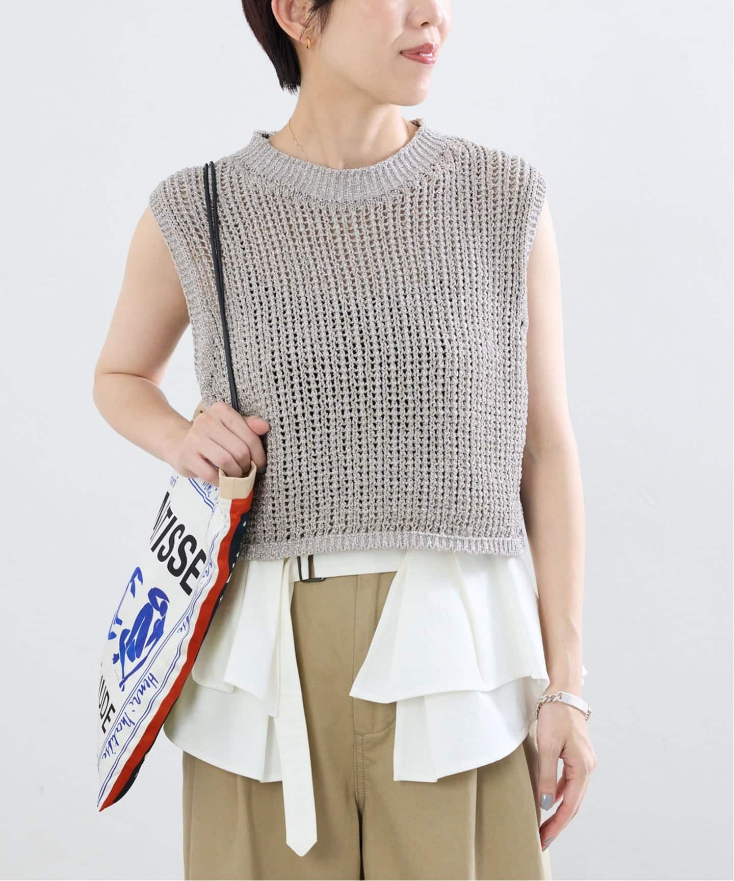 新品 IENA【Heriter/エリテ】ニットベスト ラメリリーニットベスト（ベスト）｜IENA（イエナ）の通販｜BAYCREW'S