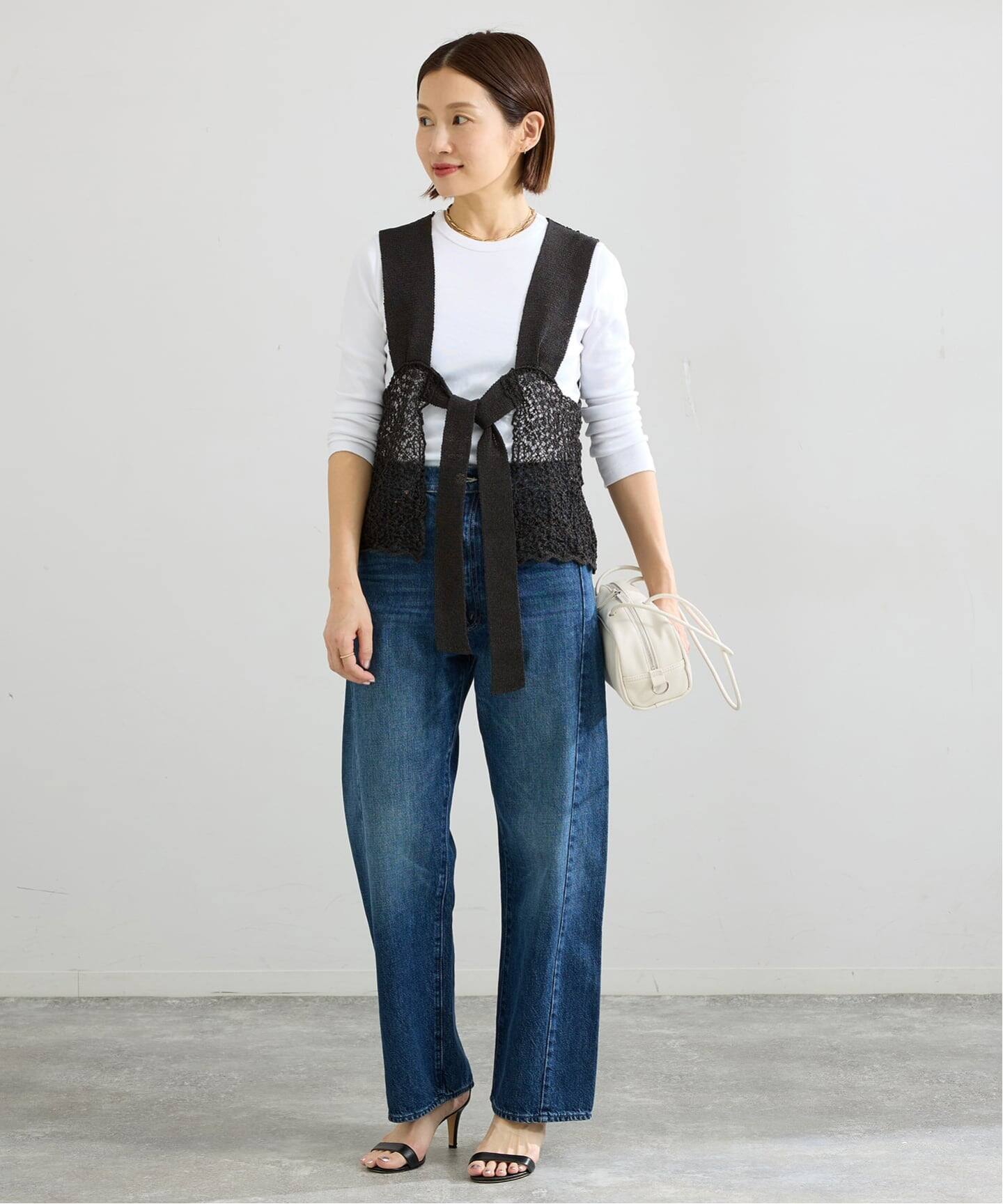 enrica/エンリカ レースガラKNIT ニット KNIT225（ニット／セーター