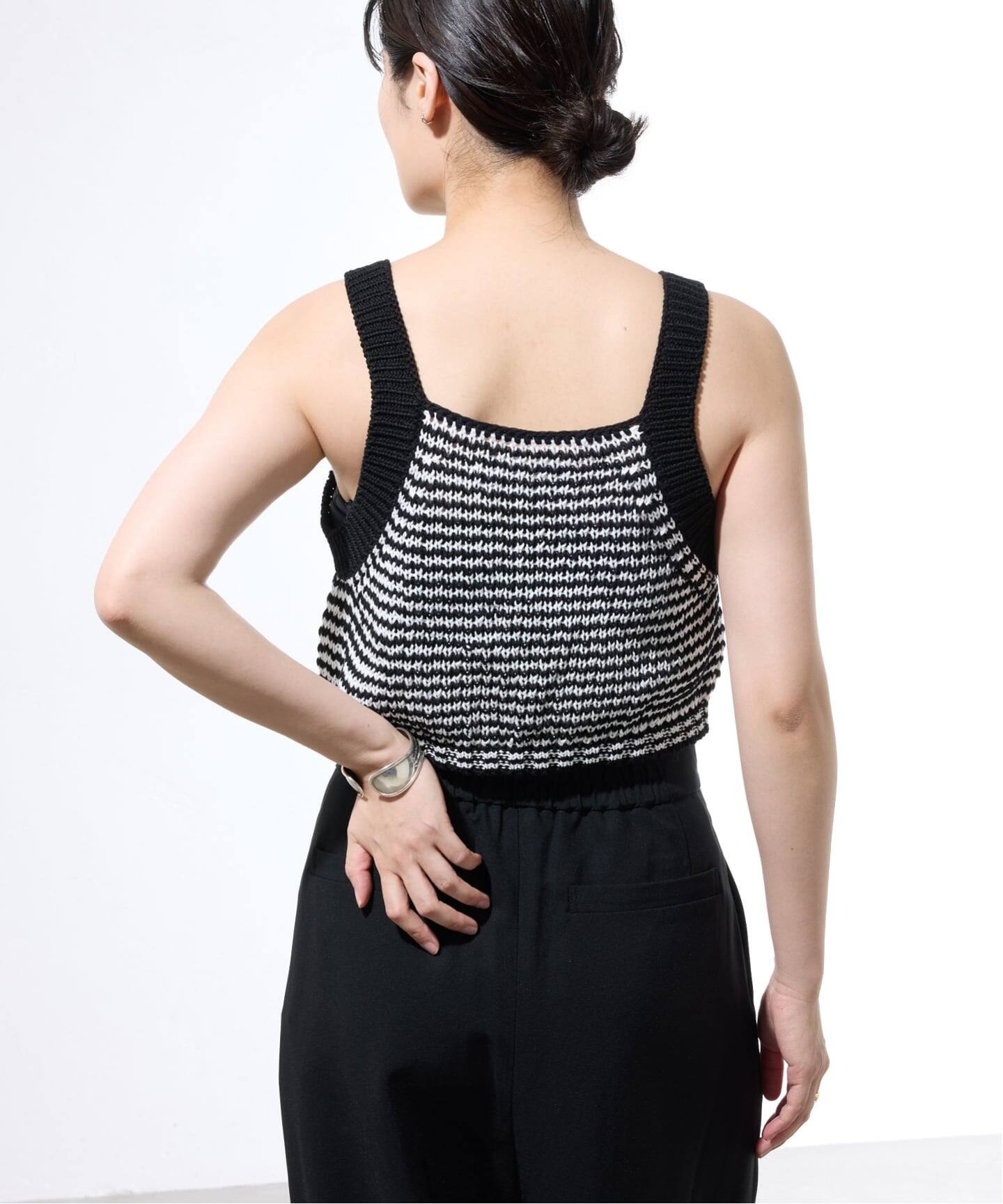 一部店舗限定】JANE SMITH/ジェーンスミス BUTTON TANK TOP タンク