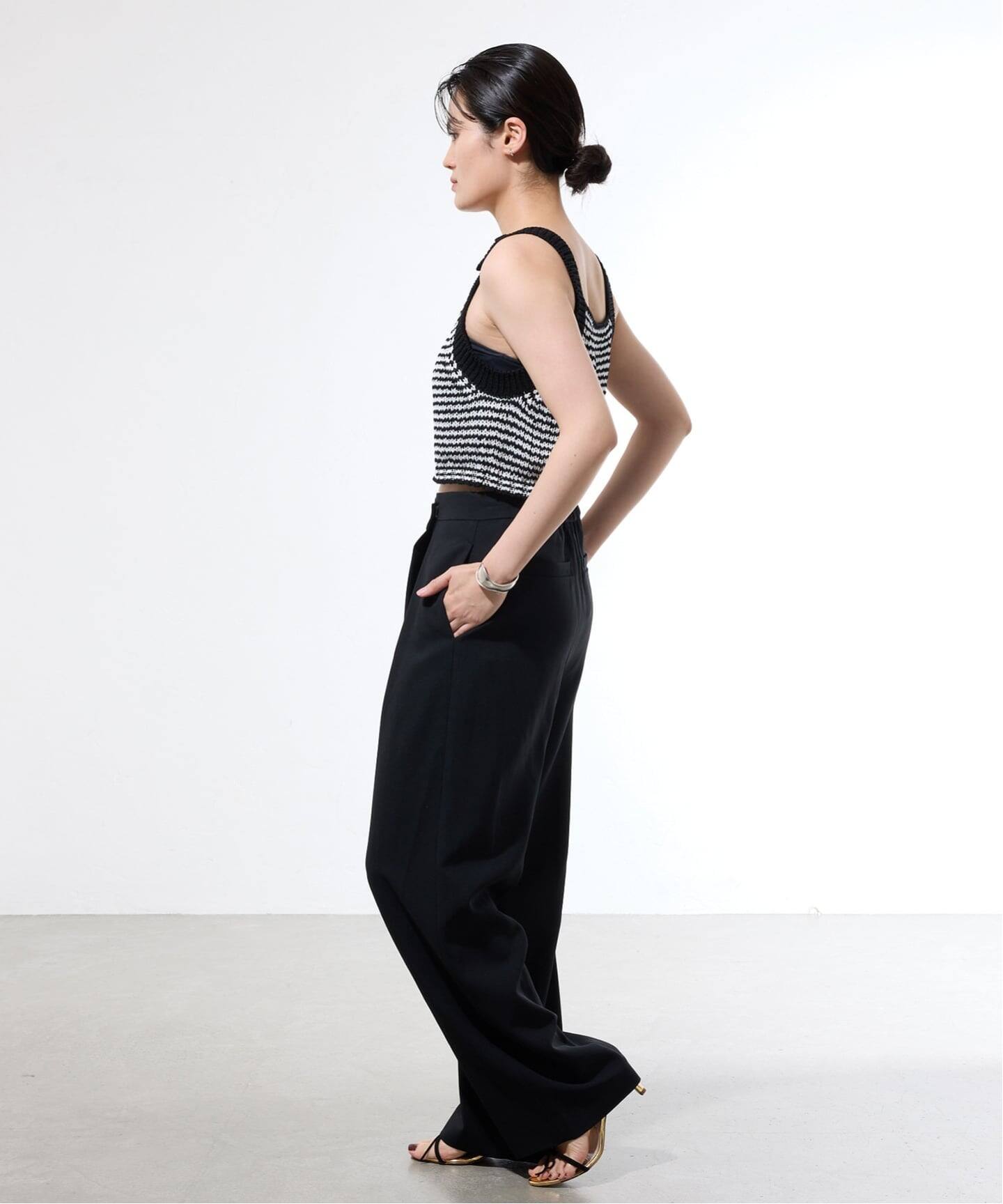 jane smith タンク 一部店舗限定】JANE SMITH/ジェーンスミス BUTTON TANK TOP タンク