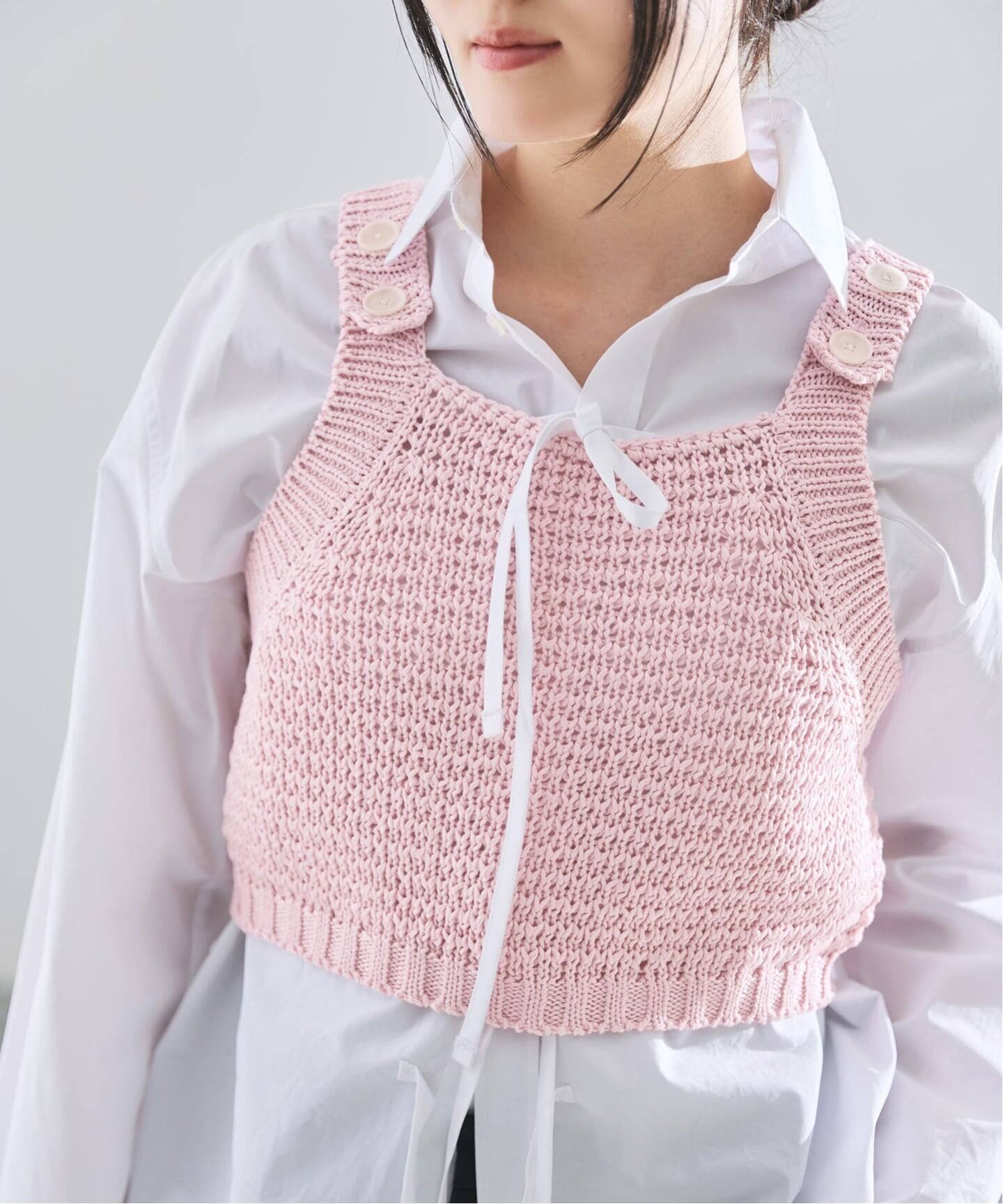 jane smith タンク JANE SMITH(ジェーンスミス)のSHORT SLEEVE WITH TANK LAYERED