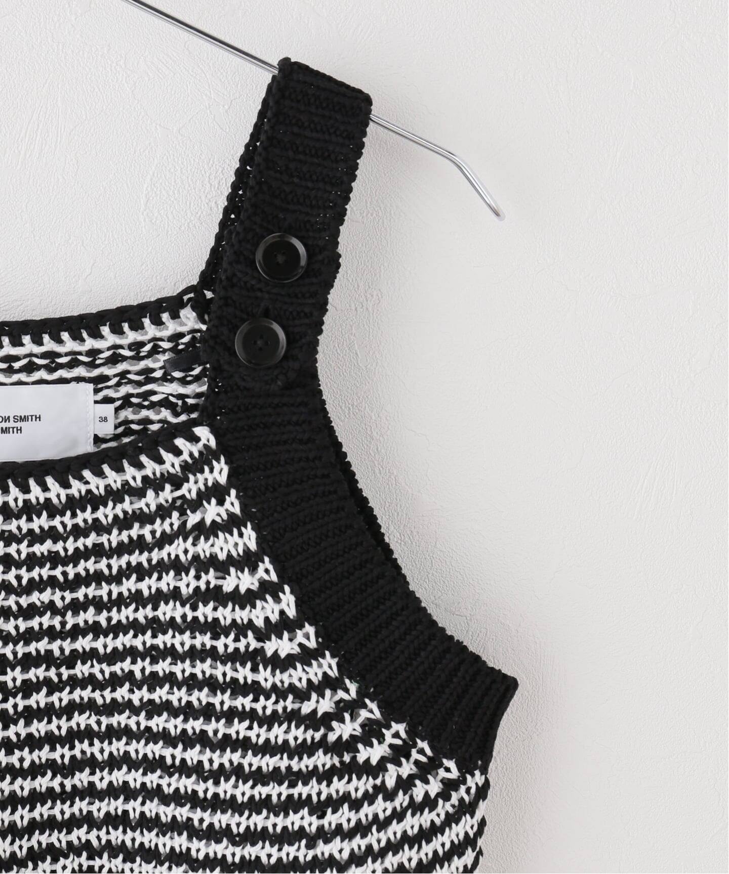 一部店舗限定】JANE SMITH/ジェーンスミス BUTTON TANK TOP タンク
