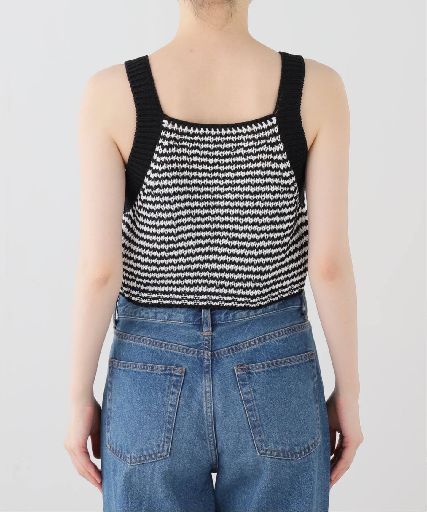 一部店舗限定】JANE SMITH/ジェーンスミス BUTTON TANK TOP タンク