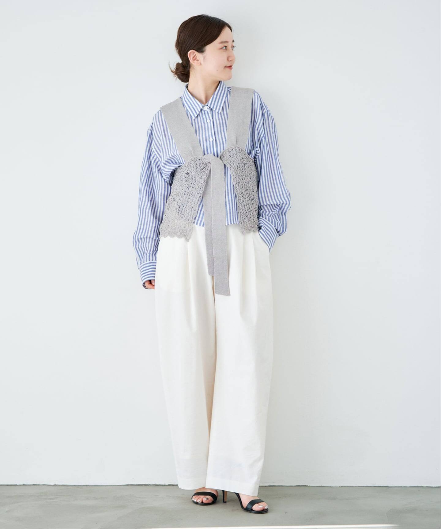 追加》enrica/エンリカ レースガラKNIT ニット KNIT 225（ニット 