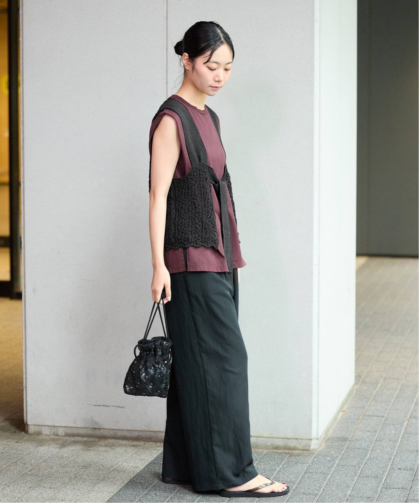 enrica/エンリカ レースニット 追加》enrica/エンリカ レースガラKNIT ニット KNIT 225（ニット