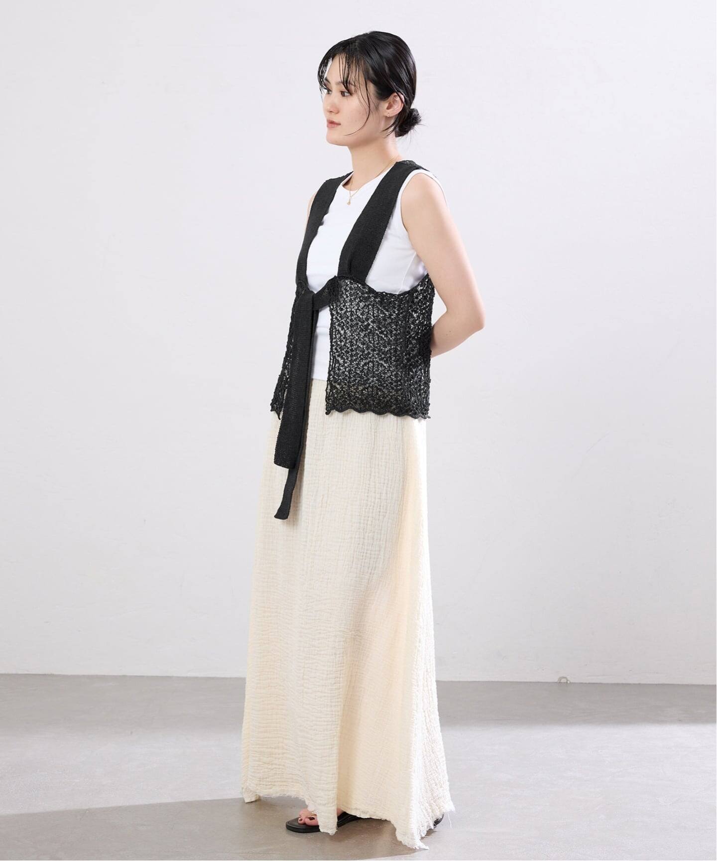 追加》enrica/エンリカ レースガラKNIT ニット KNIT 225（ニット