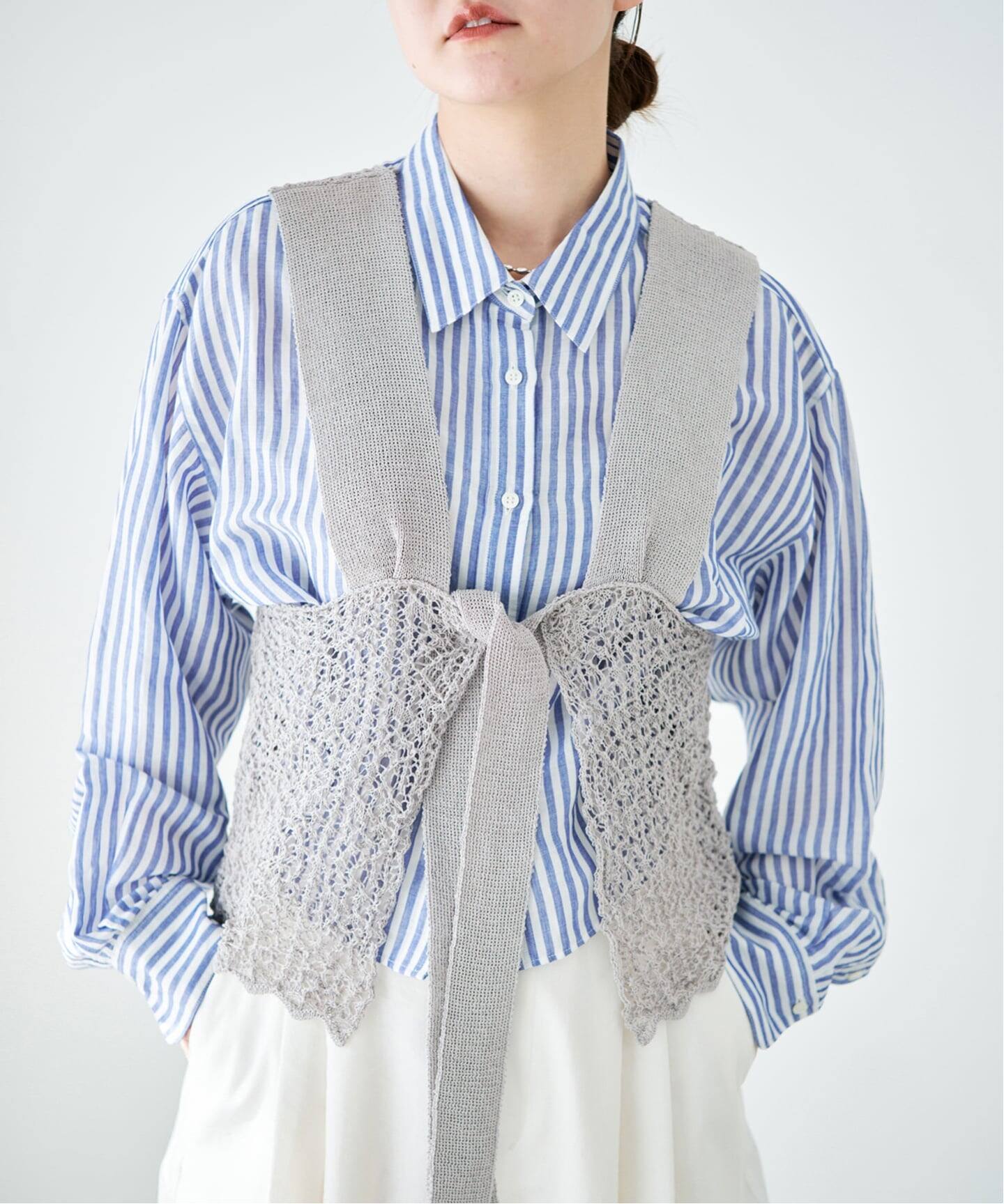 追加予約》enrica/エンリカ レースガラKNIT ニット KNIT 225（ニット
