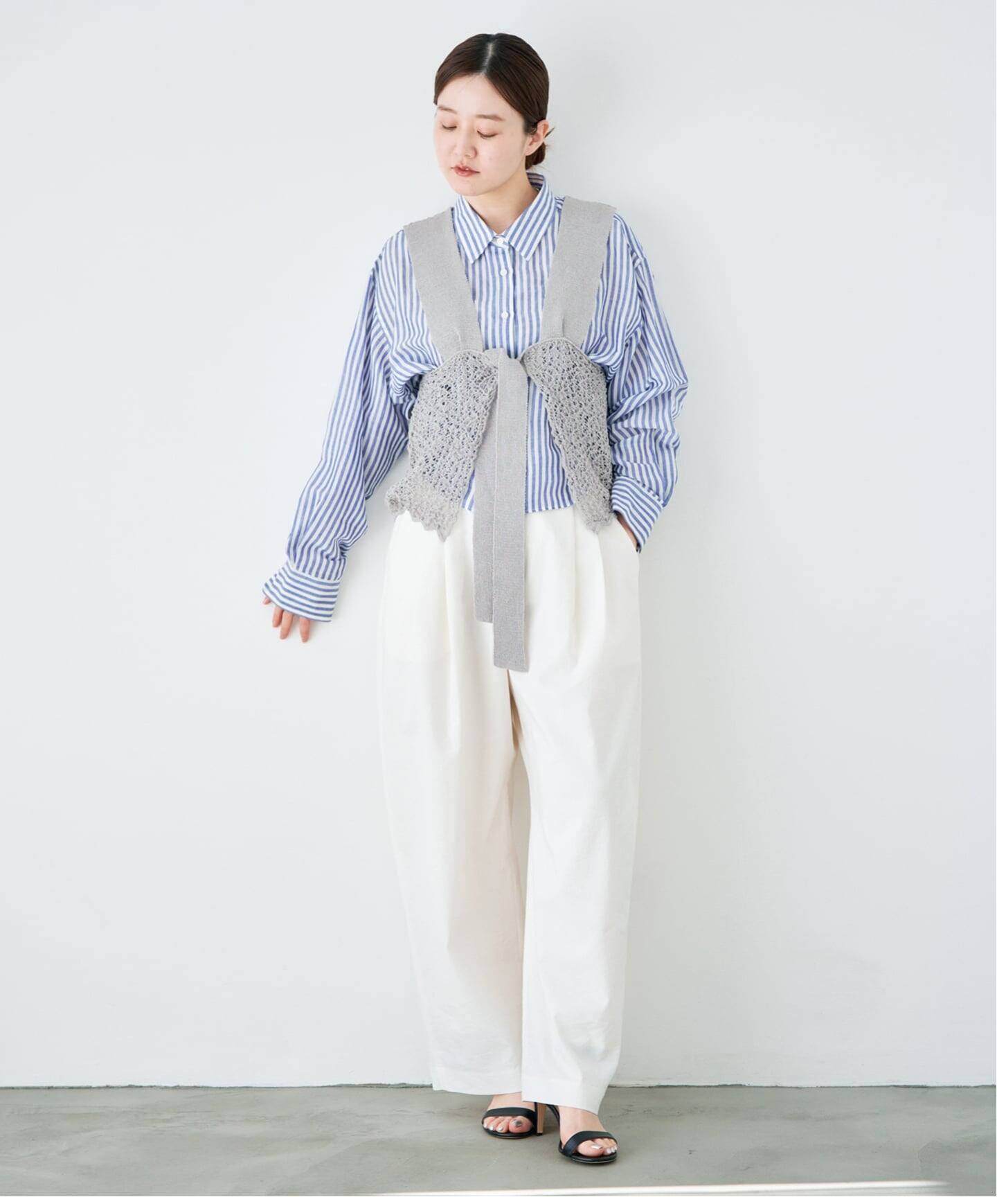 追加》enrica/エンリカ レースガラKNIT ニット KNIT 225（ニット