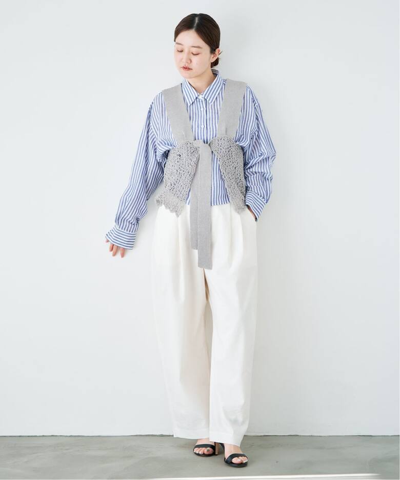 追加》enrica/エンリカ レースガラKNIT ニット KNIT 225（ニット