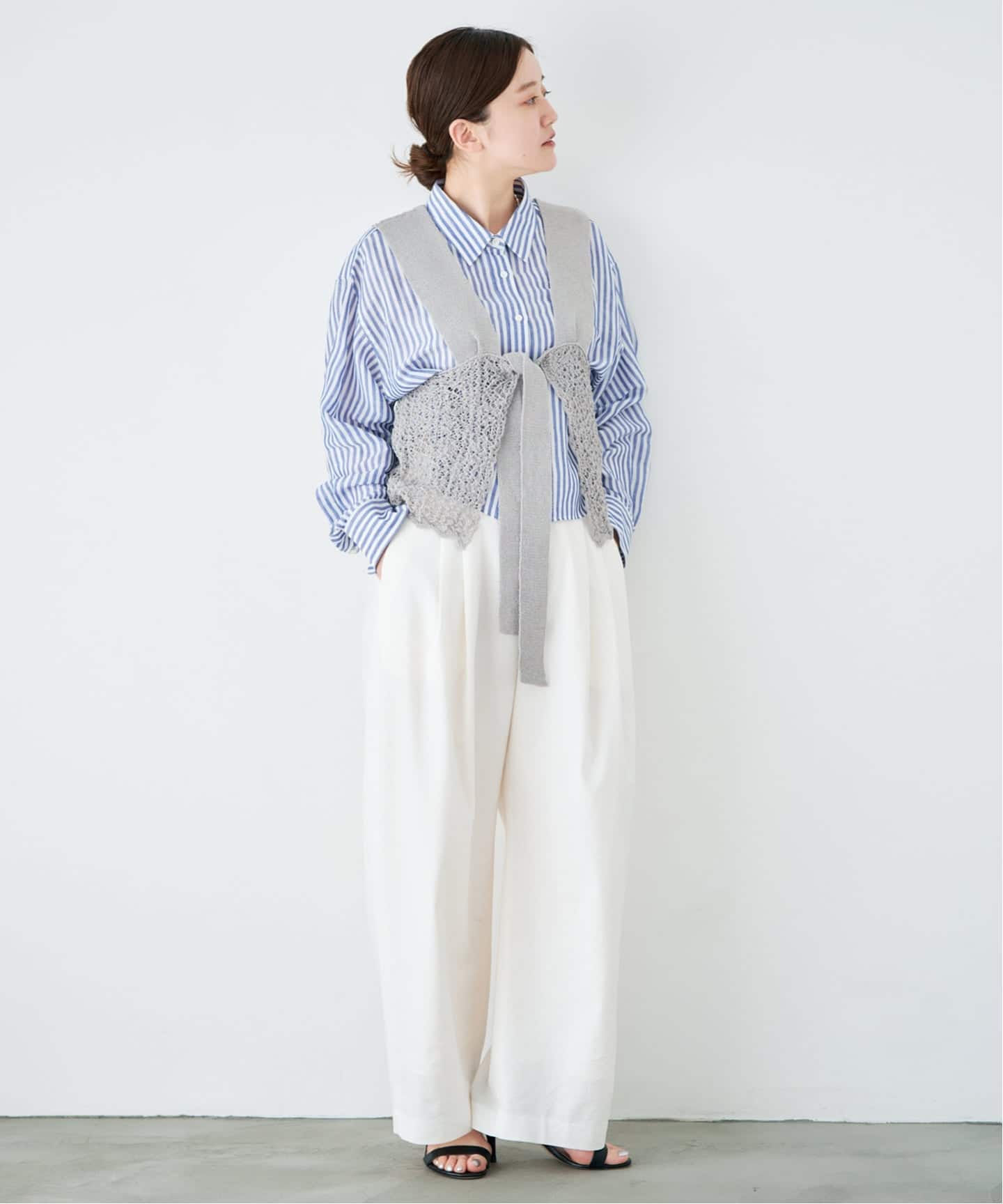 追加》enrica/エンリカ レースガラKNIT ニット KNIT 225（ニット