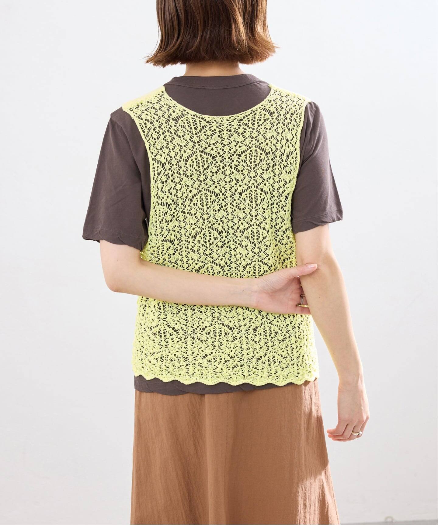 追加》enrica/エンリカ レースガラKNIT ニット KNIT 225（ニット