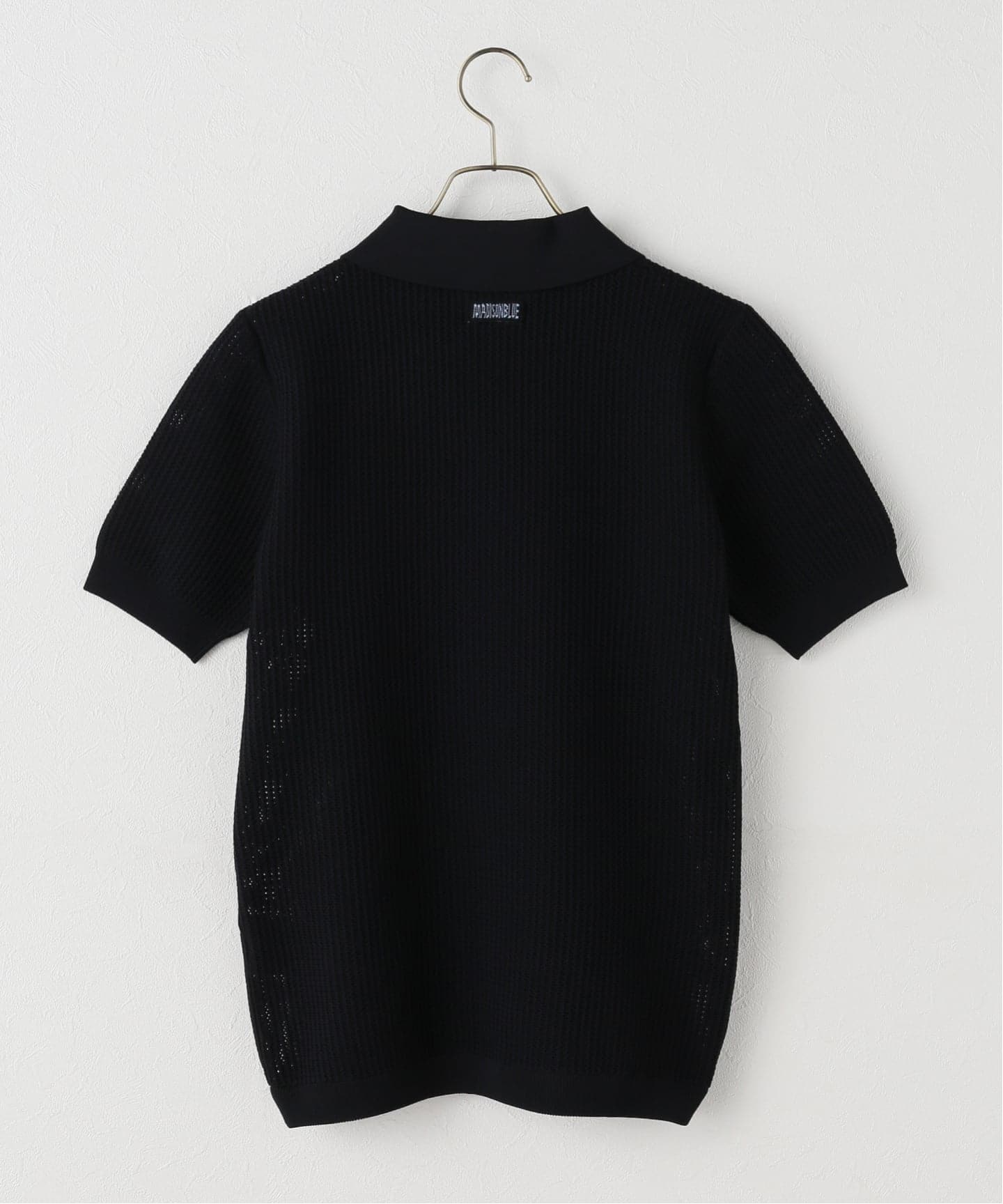 マディソンブルー　ニット　試着のみ 黒 MADISONBLUE/マディソンブルー KNIT MESH ニット MB251-8702（ニット