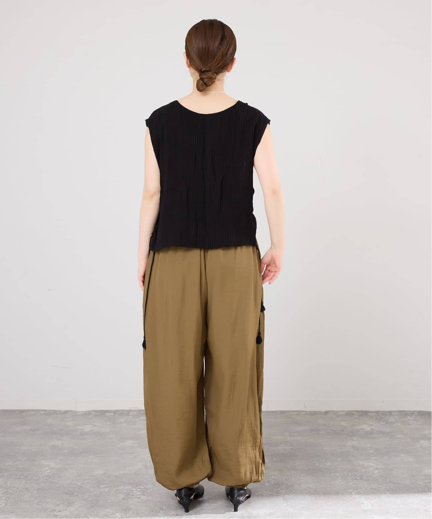 venit/ヴェニット PIN TUCK EMBROIDERY ニット VEG5623A（ニット