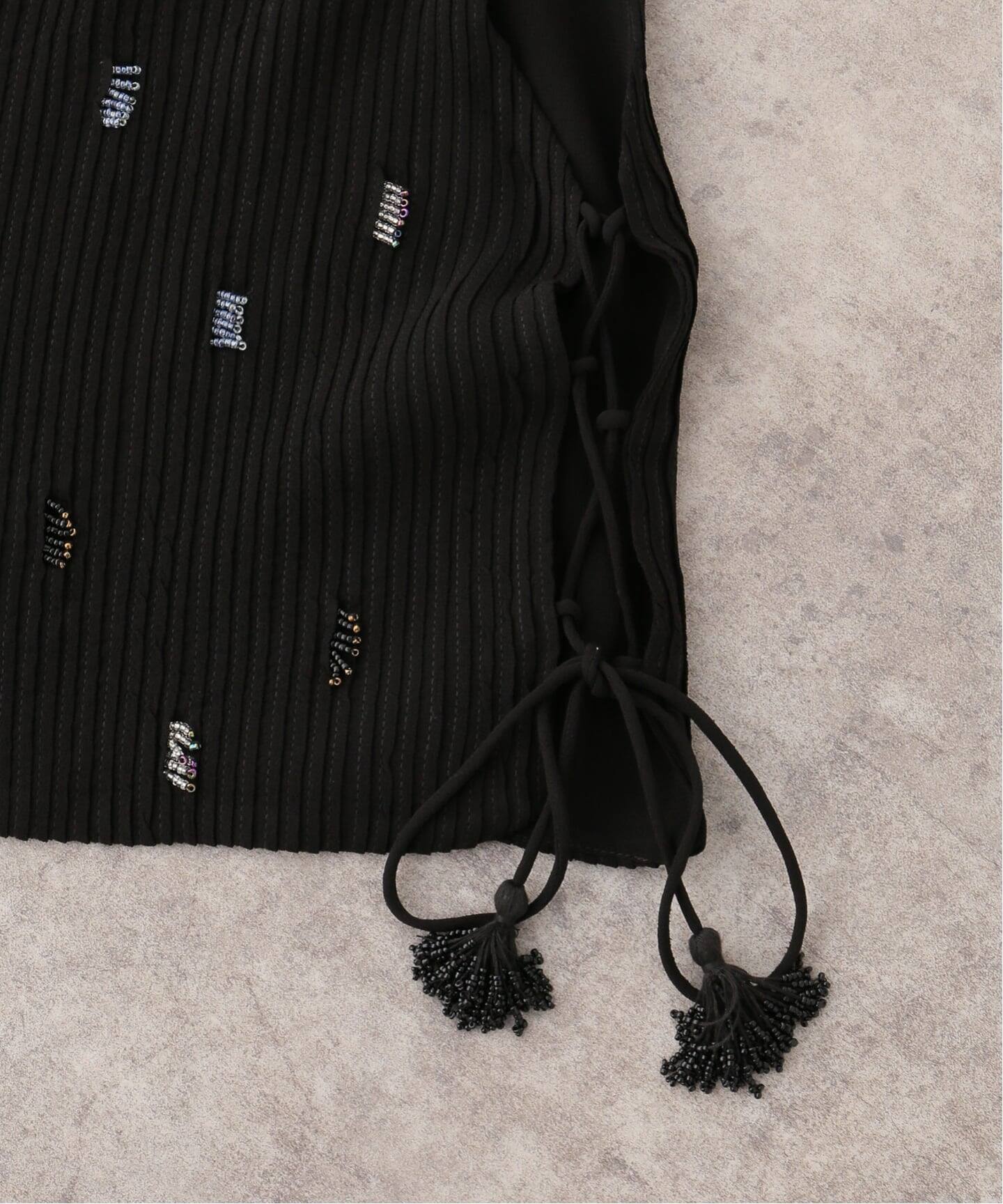 venit/ヴェニット PIN TUCK EMBROIDERY ニット VEG5623A（ニット