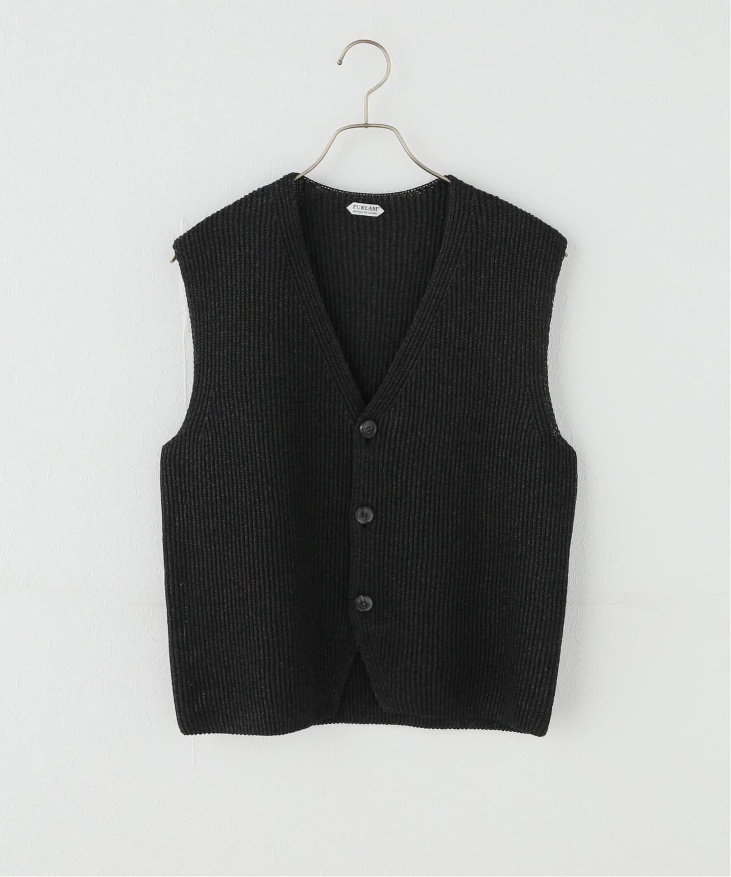 PURLAM/プラム AZE Vest ベスト PU126-MVE 01(ベスト)|IENA(イエナ PURLAM/プラム AZE Vest ベスト PU126-MVE 01(ベスト)|IENA(イエナ