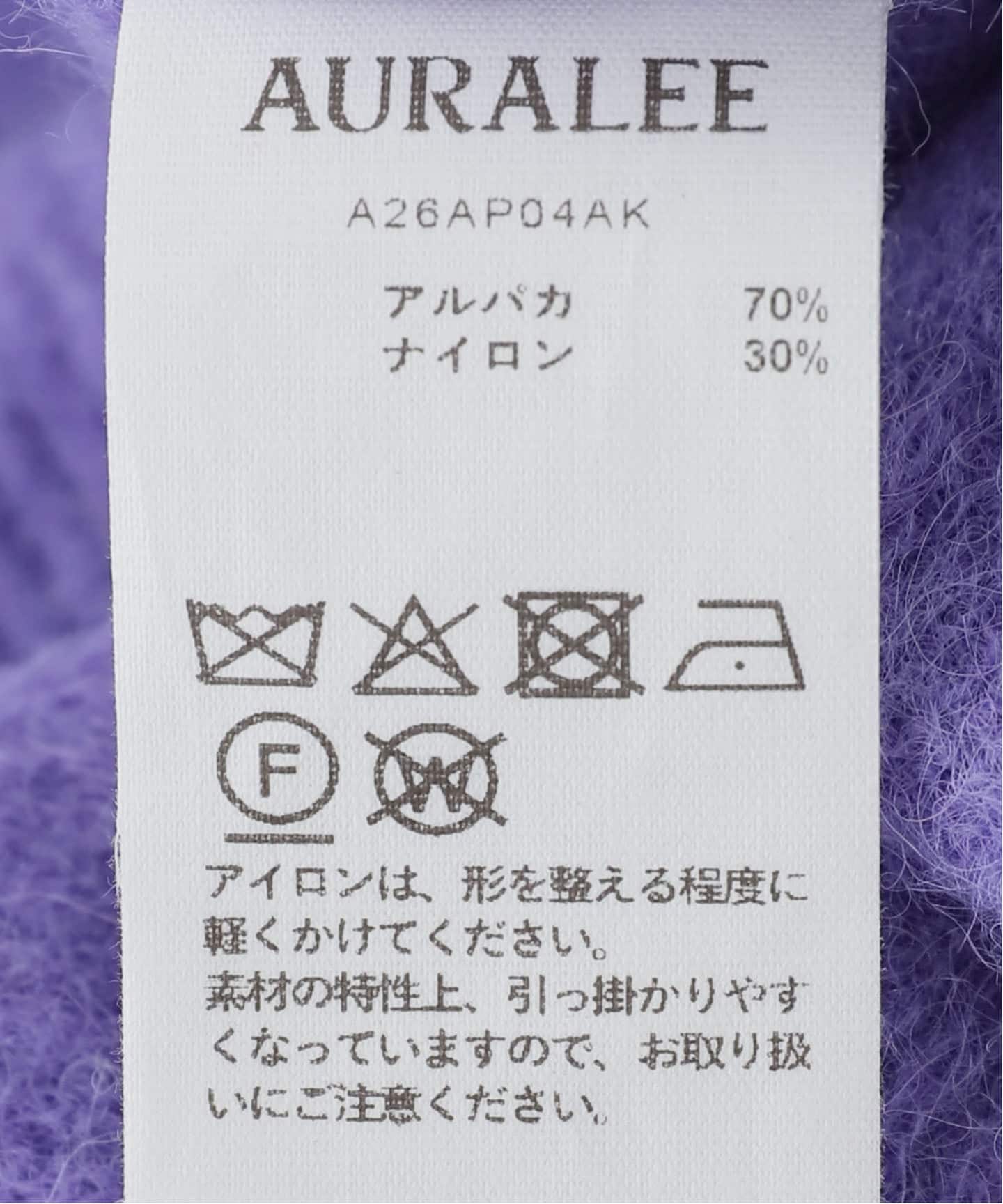 AURALEE/オーラリ ALPACA SHEER KNIT ニット A26AP04AK（ニット