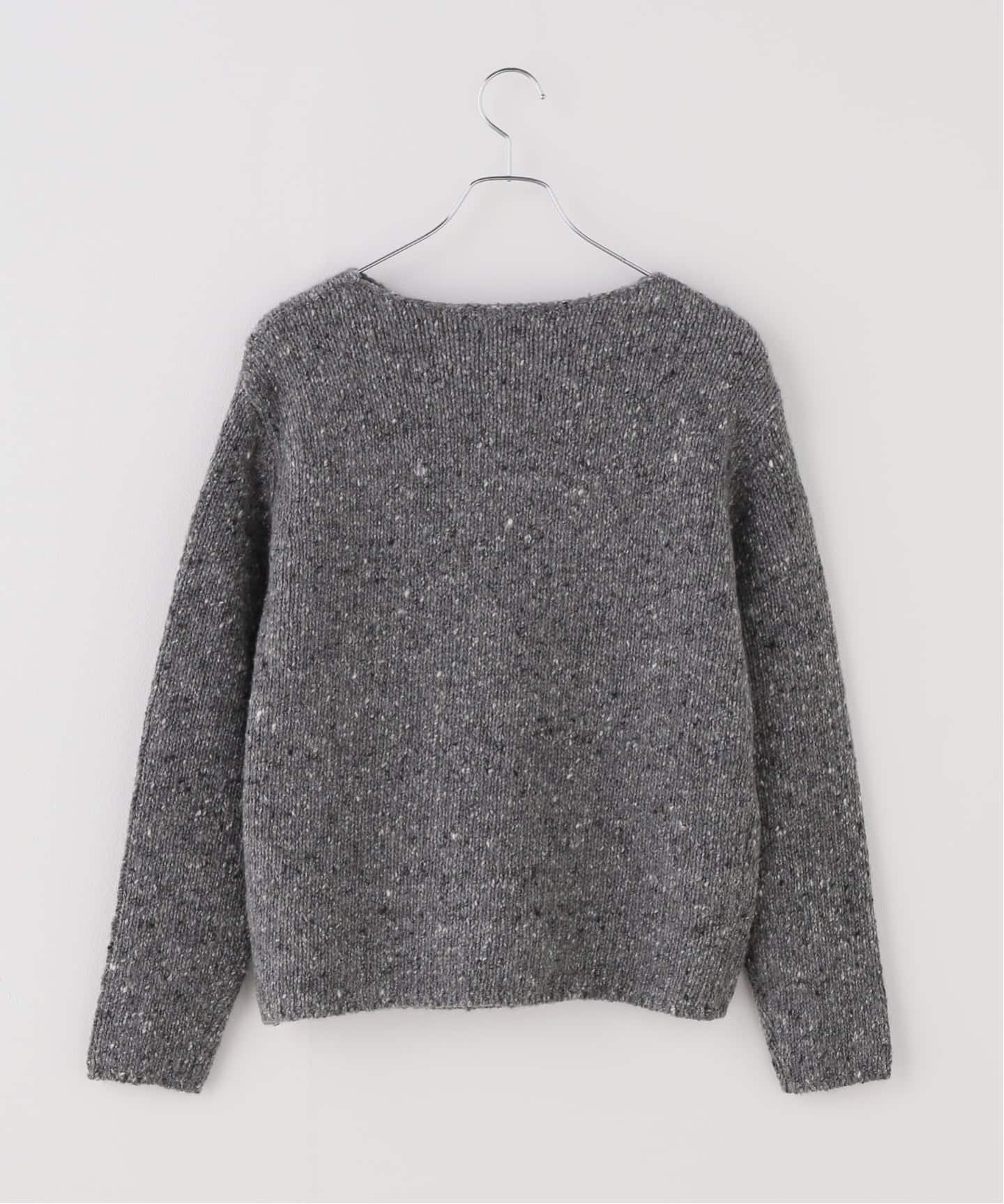 AURALEE/オーラリー LOWGAUGE HOMESPUN TWEED KNIT PO ニット