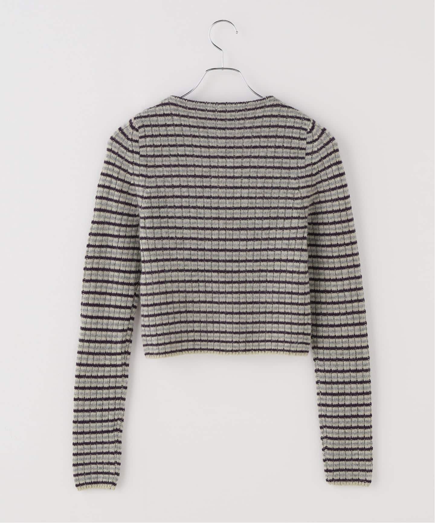 AURALEE/オーラリー SHETLAND CASHMERE BOAT PO ニット A26AP03SB