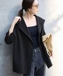 《WEB限定》ニットフーディーカーディガン