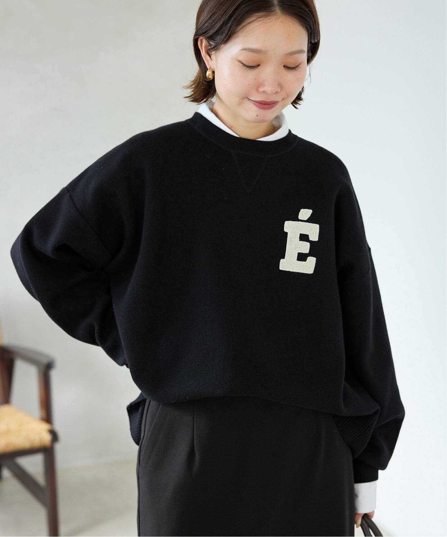 WEB限定カラーあり/シリーズあり/追加予約》サガラ刺繍スウェット 