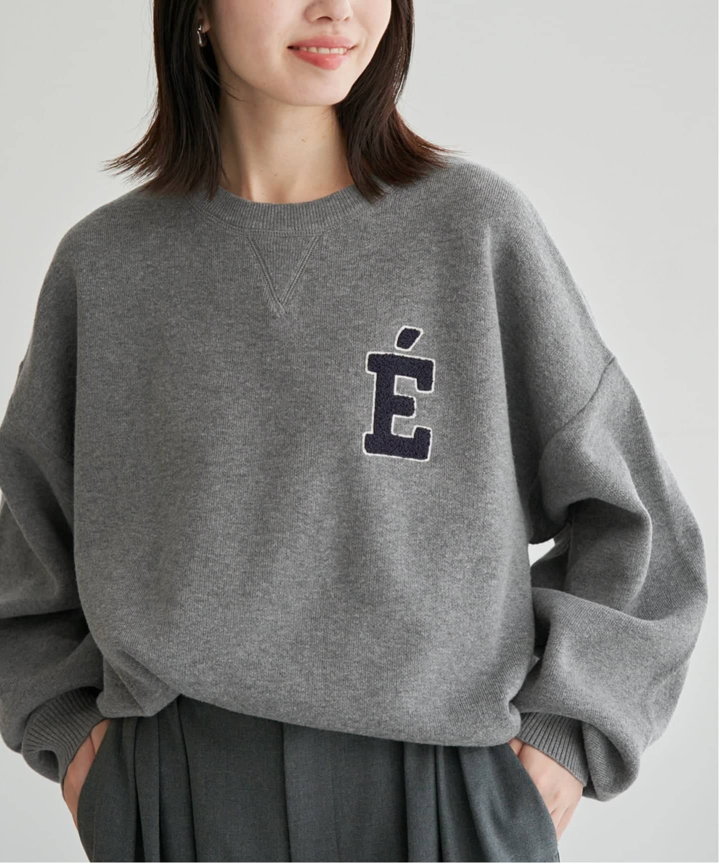 WEB限定カラーあり/シリーズあり/追加予約》サガラ刺繍スウェット