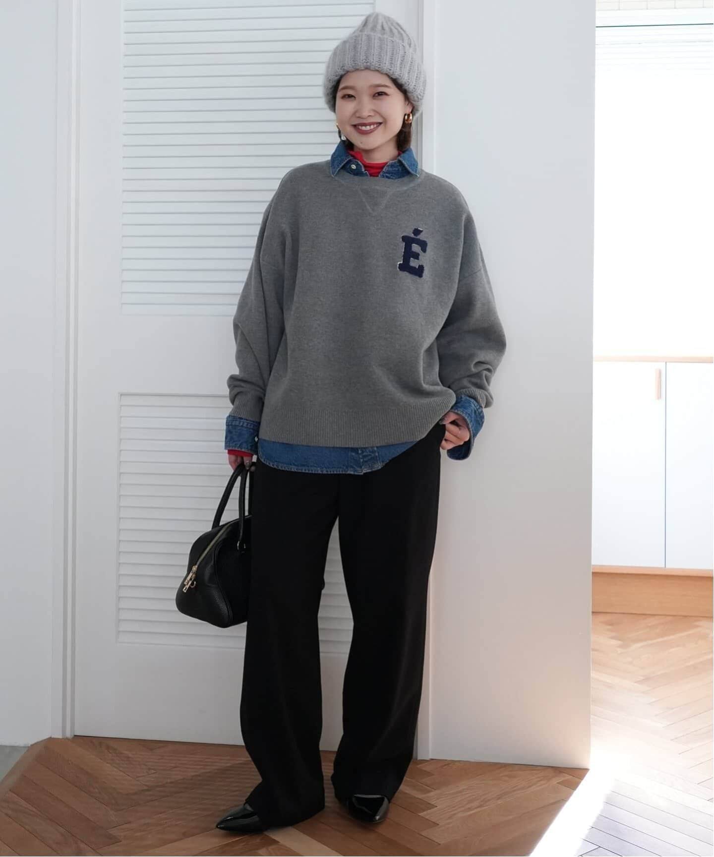 WEB限定カラーあり/シリーズあり/追加予約》サガラ刺繍スウェット 