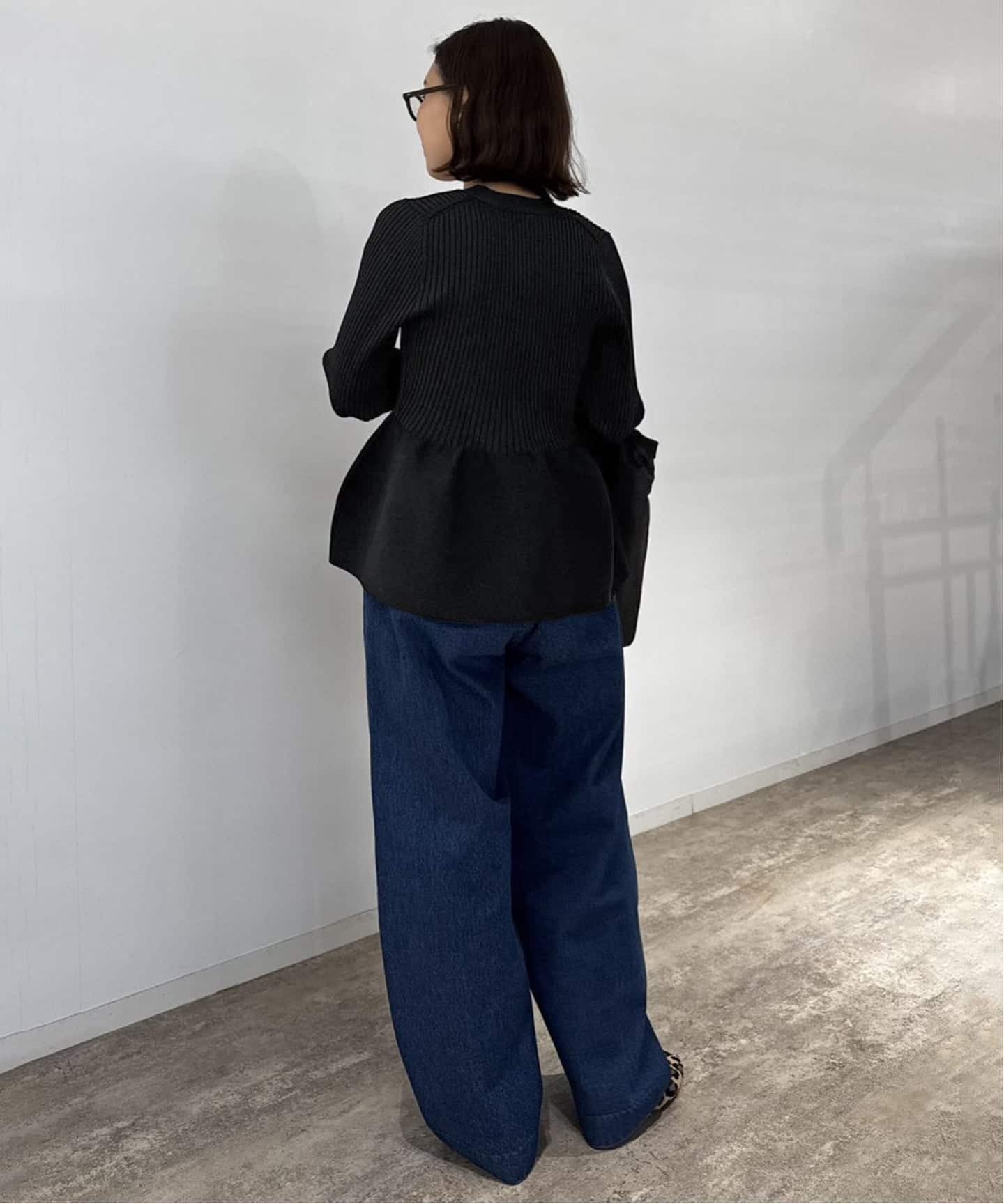 Vネックペプラムカーディガン（カーディガン）｜SLOBE IENA（スローブ