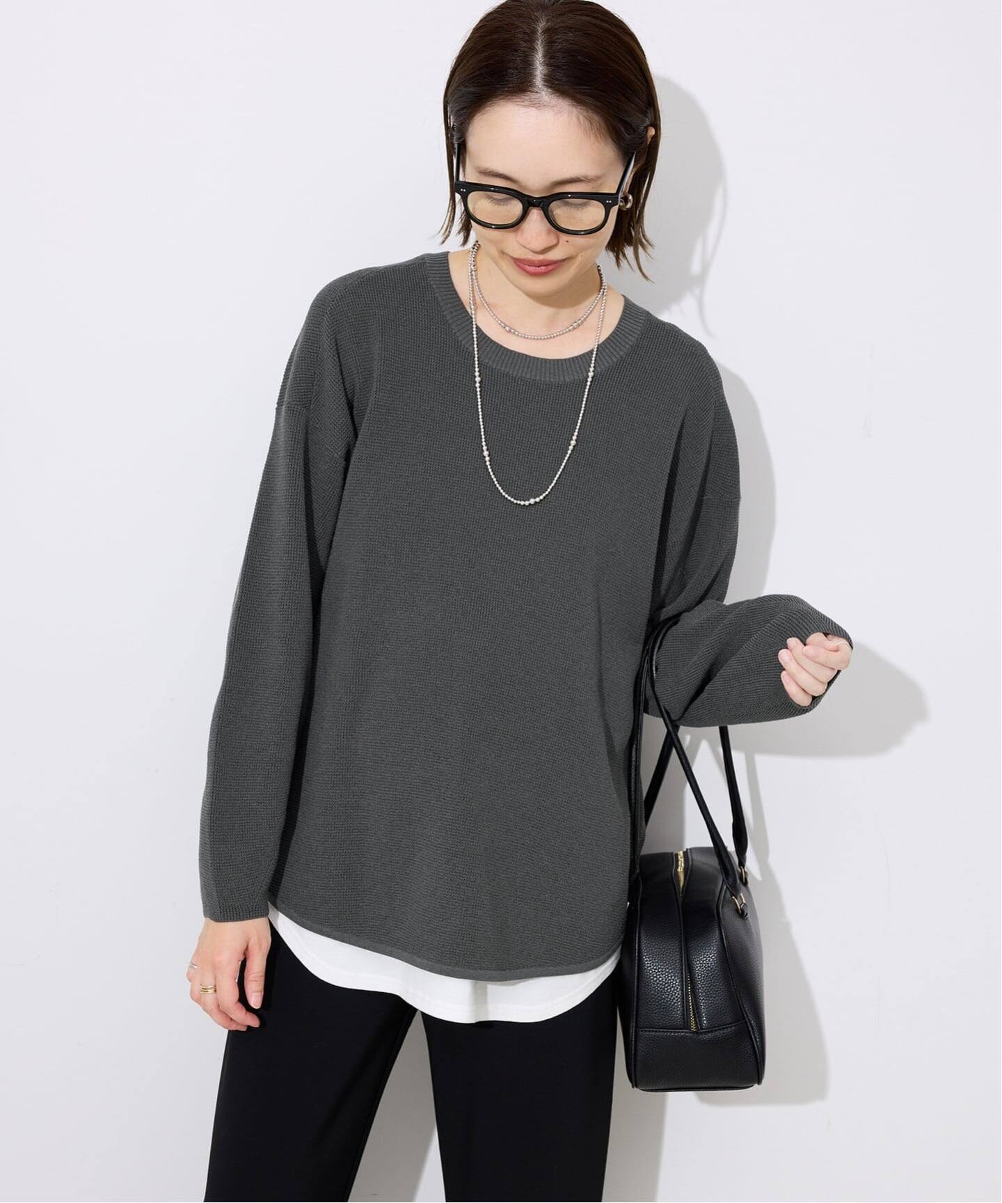 IENA イエナ プルオーバー Noble Spick ships SLOBE Vネックルーズニットプルオーバー（ニット／セーター）｜SLOBE IENA