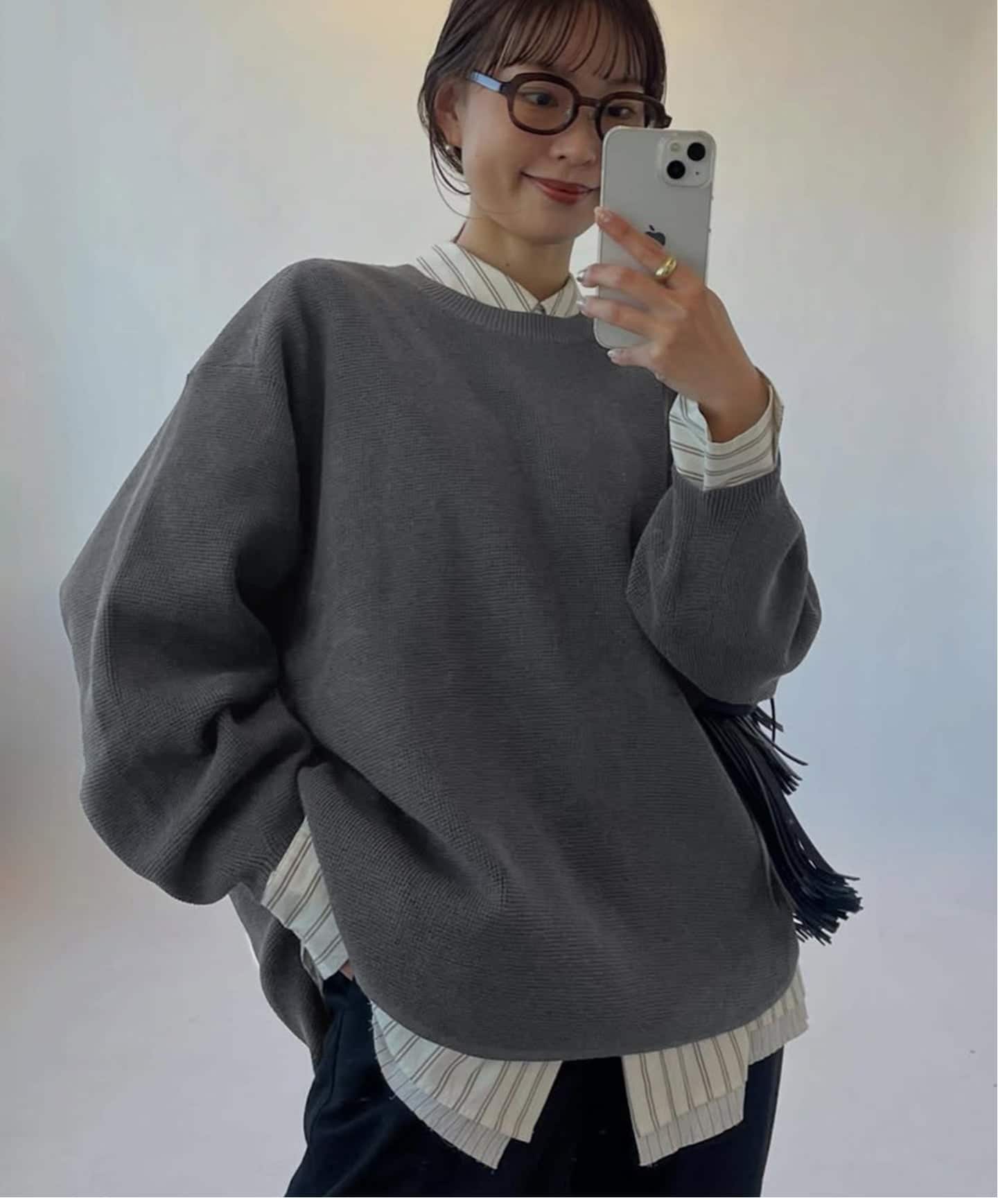 IENA イエナ プルオーバー Noble Spick ships SLOBE Vネックルーズニットプルオーバー（ニット／セーター）｜SLOBE IENA