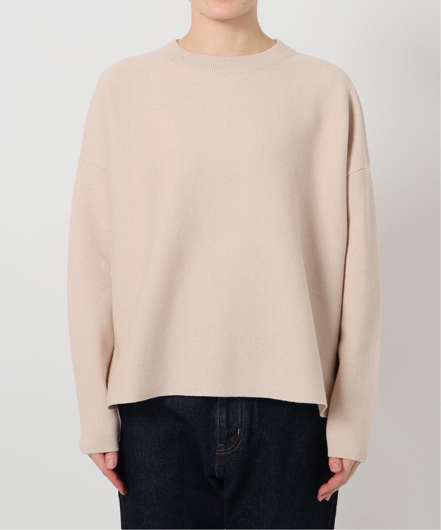 セットアップ対応可/追加》コットンダブルフェイスプルオーバー