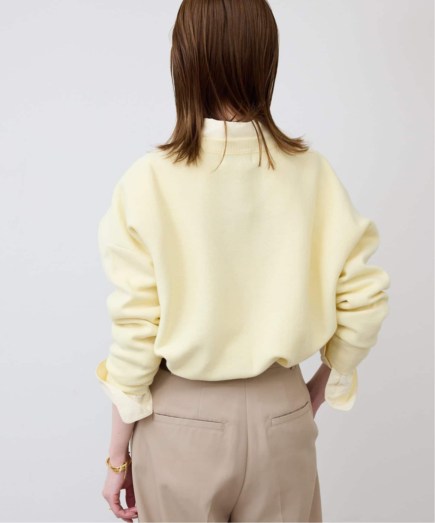 セットアップ対応可/追加2》コットンダブルフェイスプルオーバー