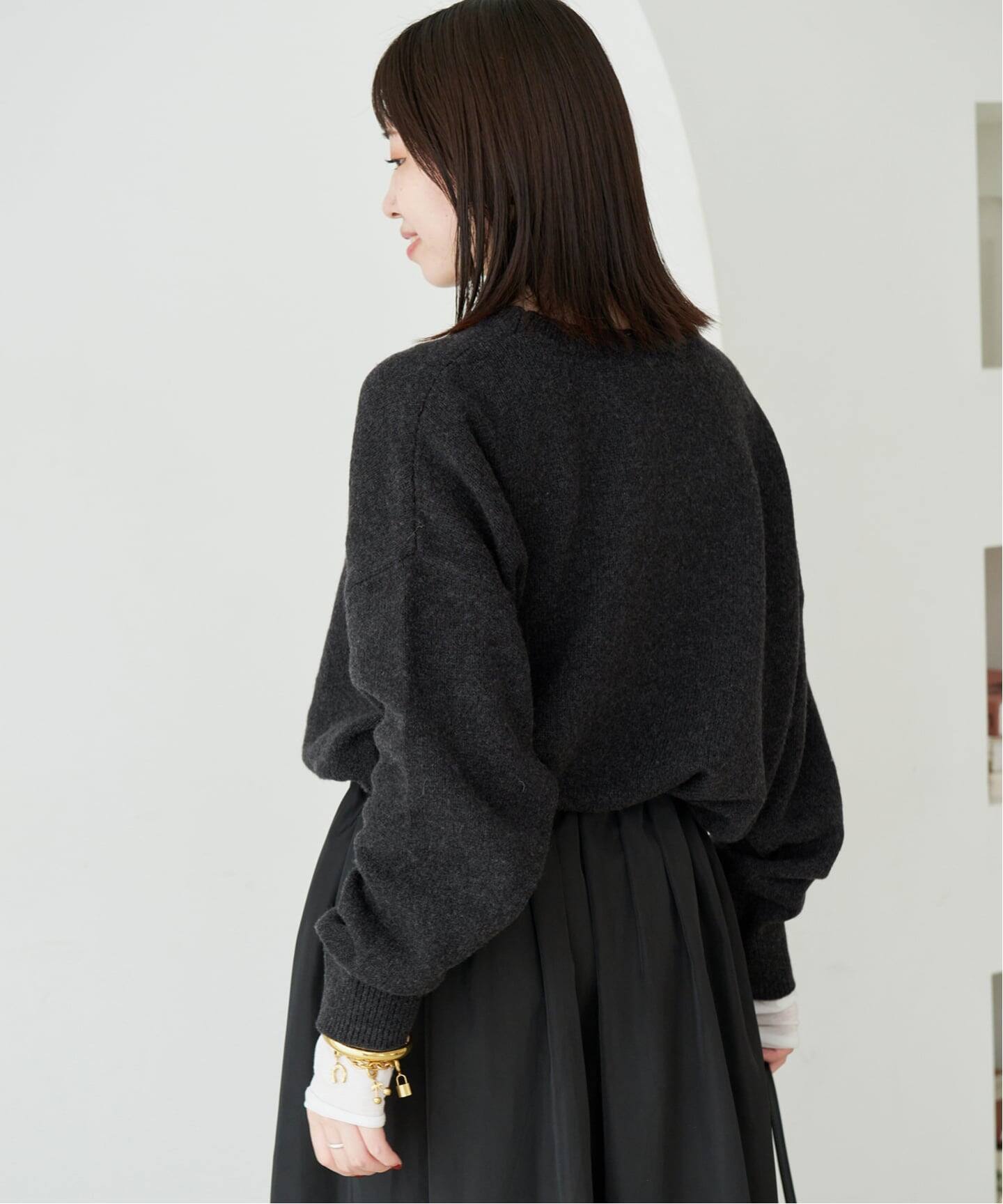 シリーズあり/予約》PLAYFULウールカシミヤクルーネック(ニット シリーズあり/予約》PLAYFULウールカシミヤクルーネック(ニット
