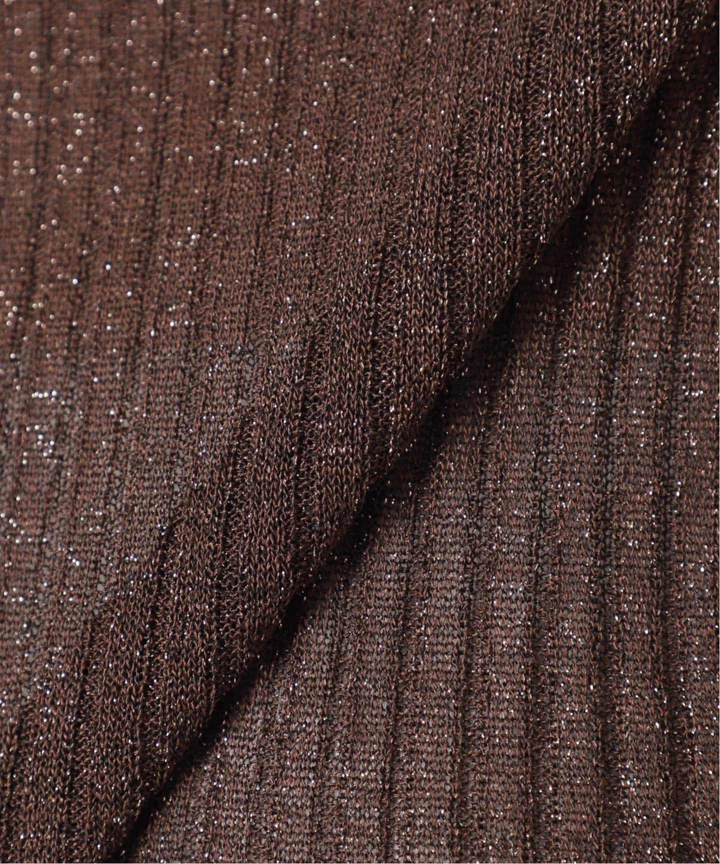 【新品未使用】SLOBE IENA/ノースリーブプルオーバー SLOBE IENA（スローブイエナ） ニット セーター ラメリブノースリーブ