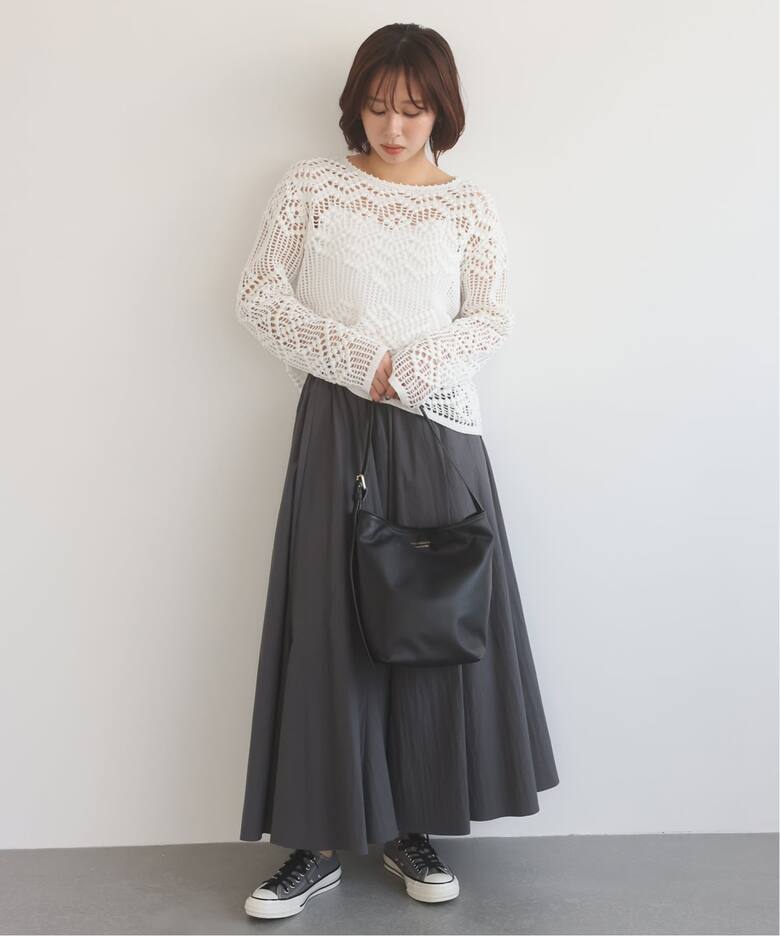 IRONING/アイロニング crochet patterend ニット 03IR02041（ニット 