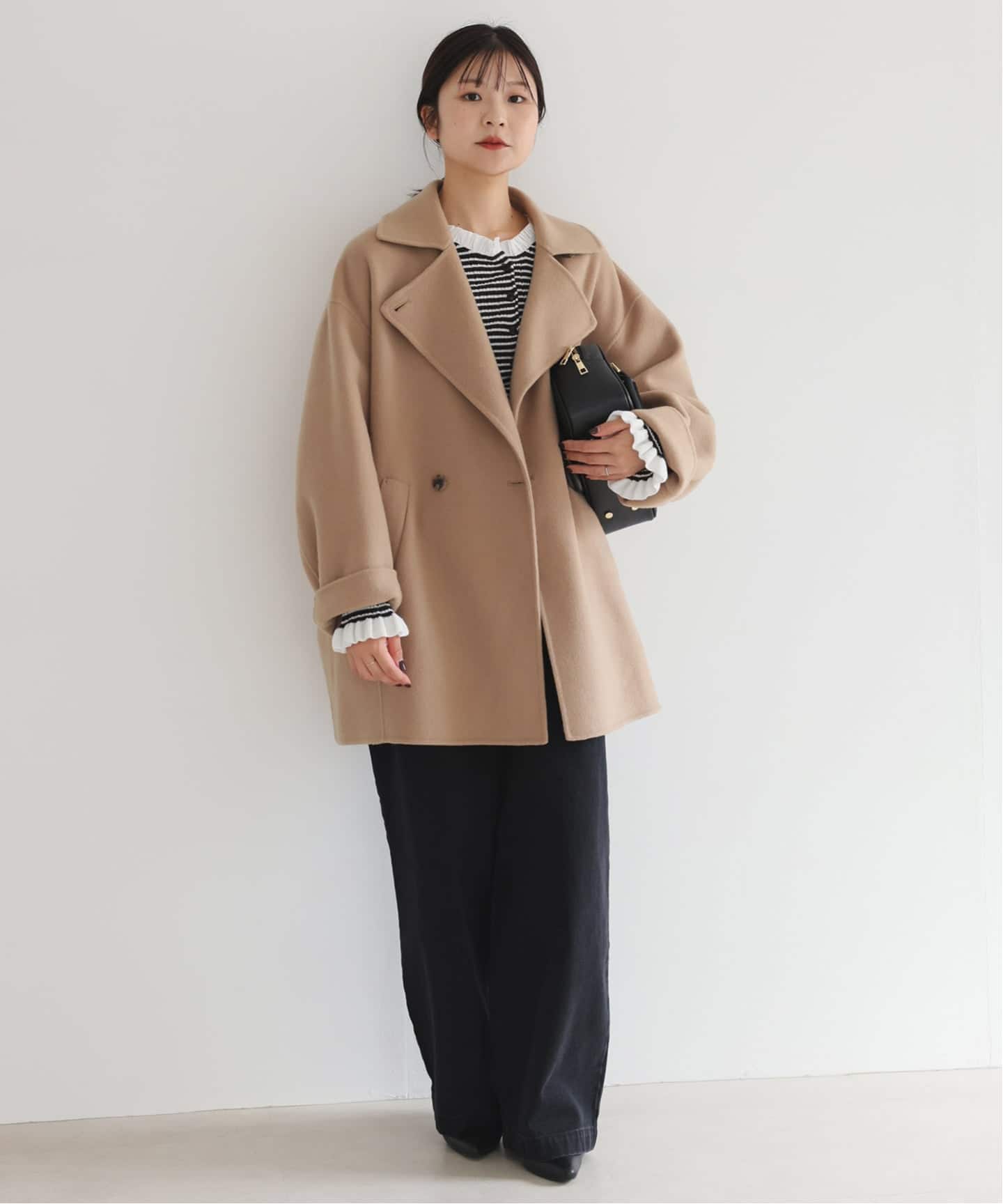 追加2予約》tyn.TGOR/トゴール フリルカーディガン J0102