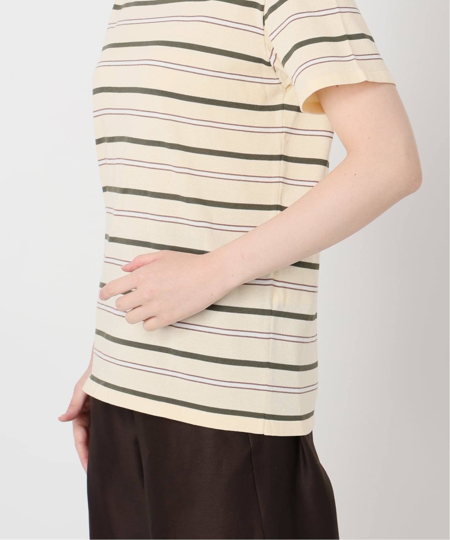 IENA LA BOUCLE PANNOパールボーダープルオーバー IENA LA BOUCLE マルチボーダー配色ニット（ニット／セーター）｜IENA