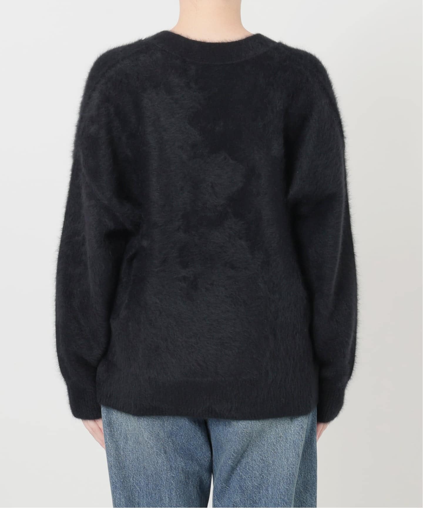 予約》IENA LA BOUCLE フォックス カシミヤ Vカーディガン（ニット