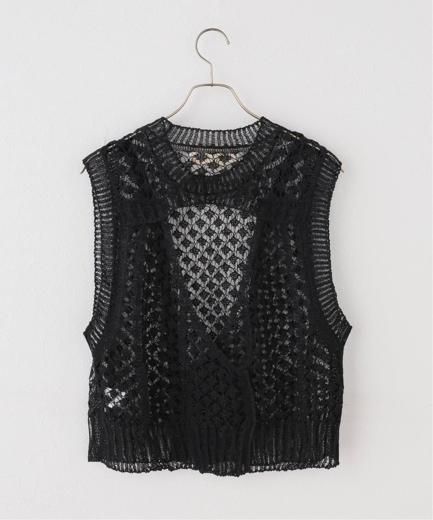 PHOTOCOPIEU フォトコピュー CROCHET ニットベスト CHANTAL / 261CTL