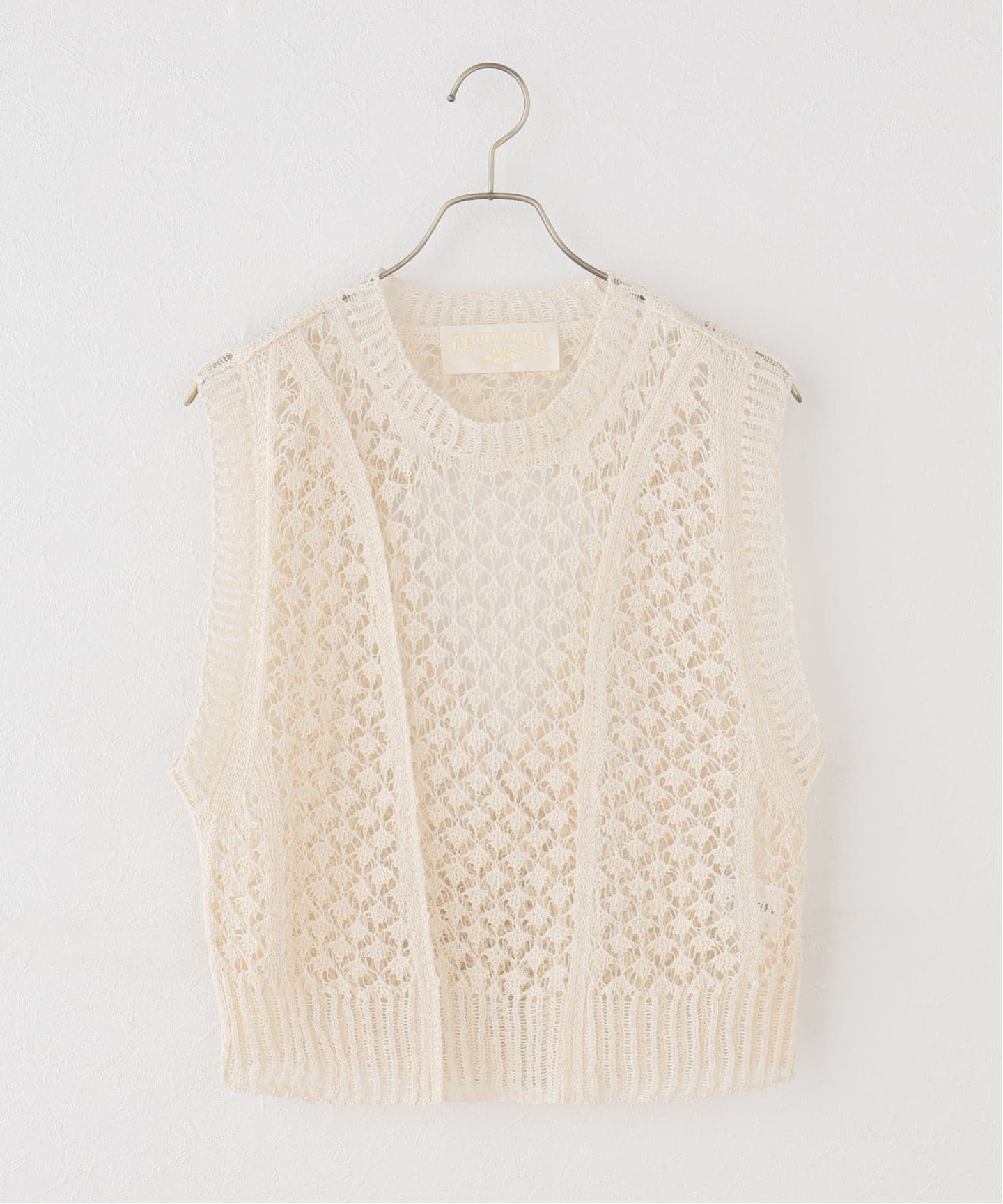 PHOTOCOPIEU フォトコピュー CROCHET ニットベスト CHANTAL / 261CTL