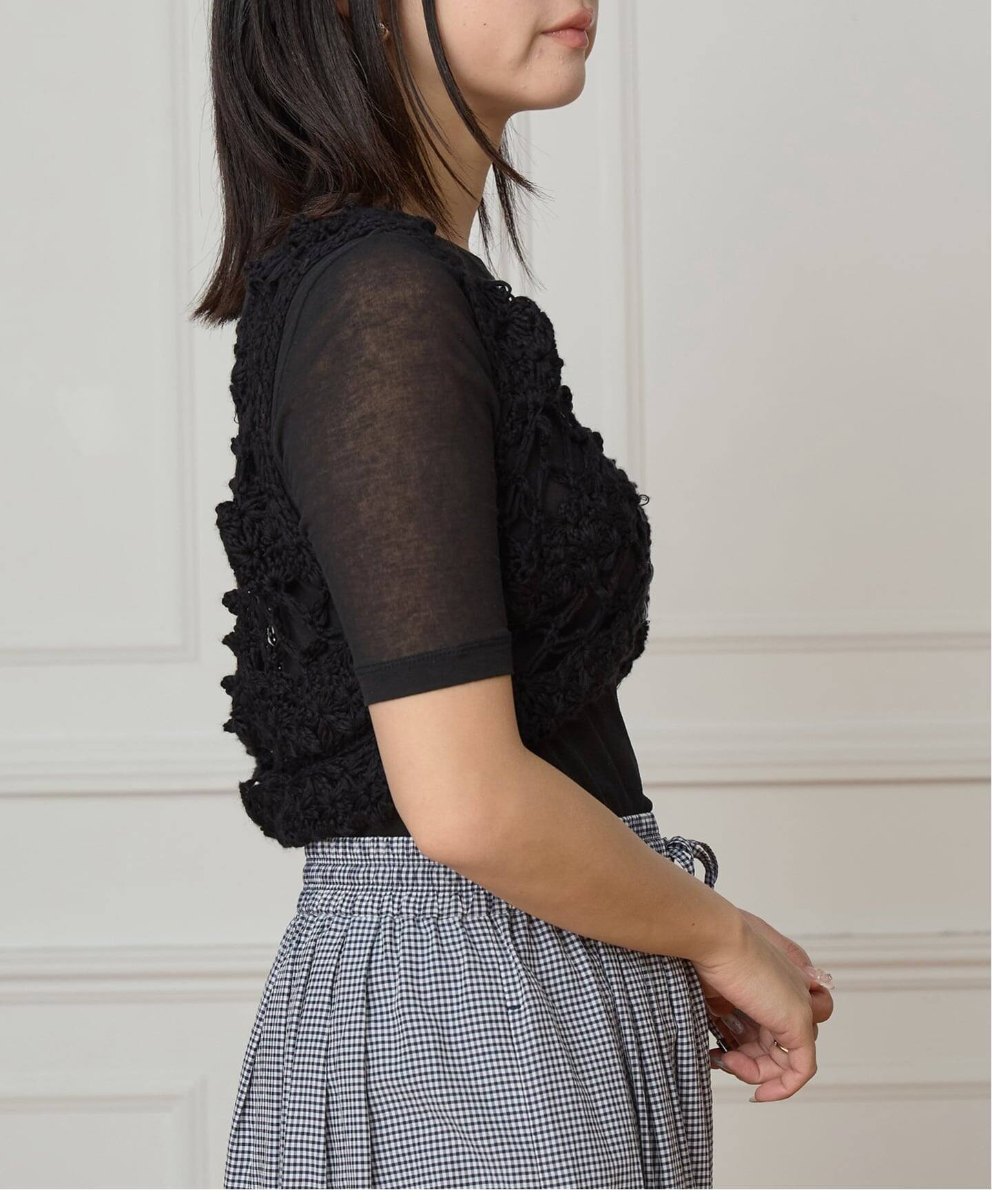 MAYDI/マイディ flower crochet ブラトップ CONEXION（その他トップス
