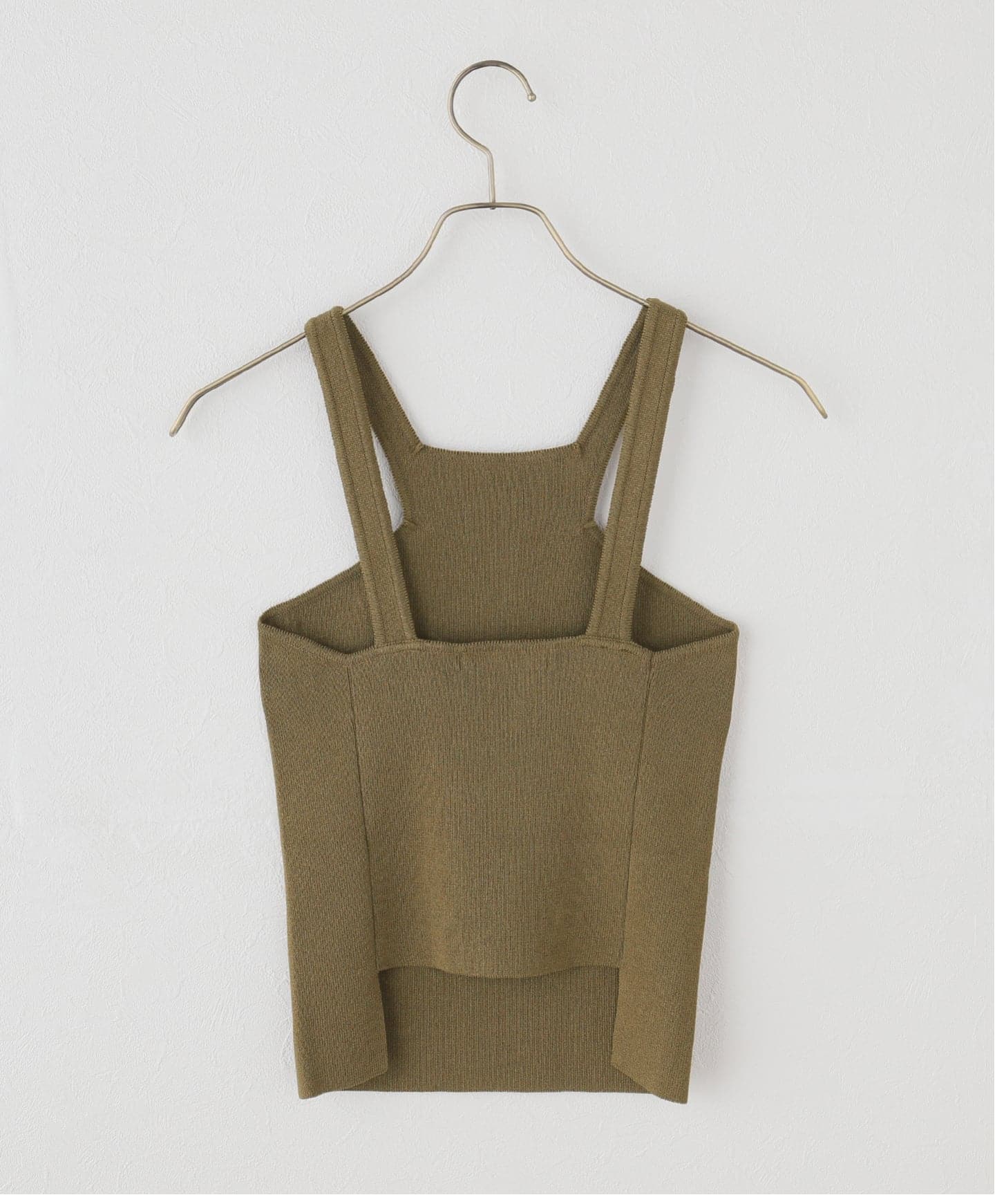 トップス KAYLE WASHI TANK TOP kayle ケイル WASHI KNIT TANK TOP BLACK