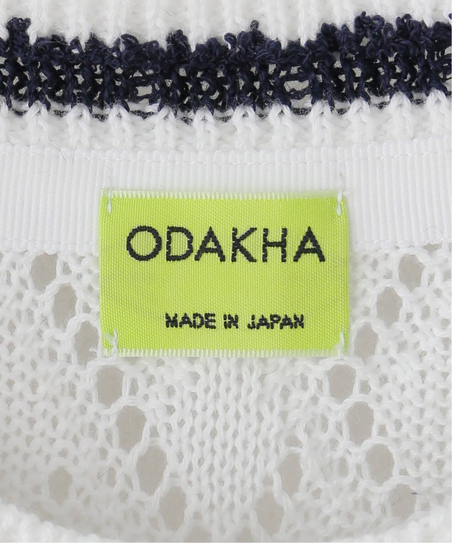 ODAKHA オダカ crazy short knit basque OH26SS-KN11（ニット