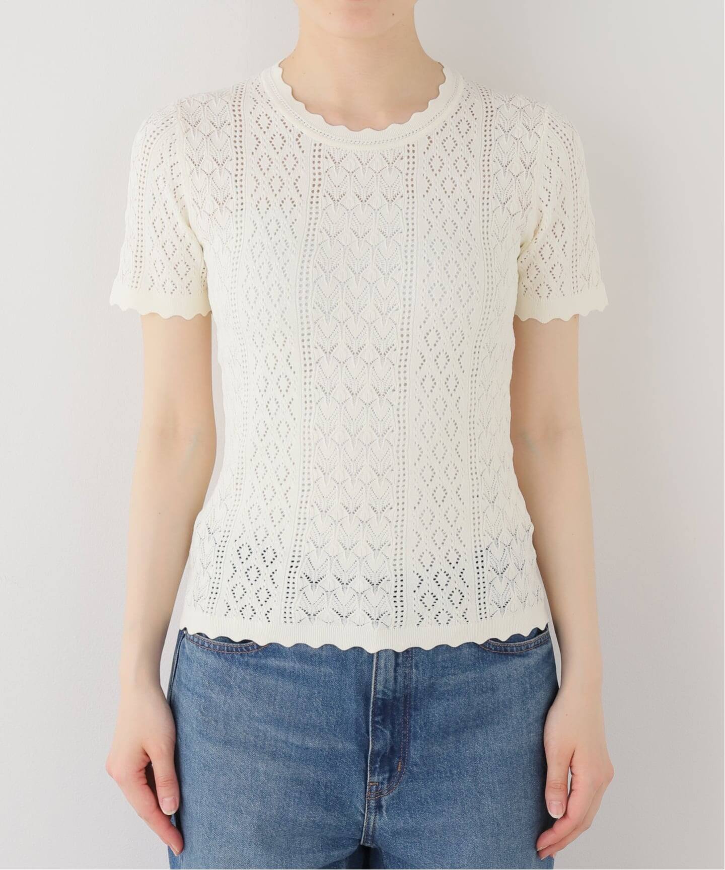Sea newyork シーニューヨーク ニット SEA NEW YORK シー ニューヨーク KNIT S/SLV TOP SS26-068（ニット