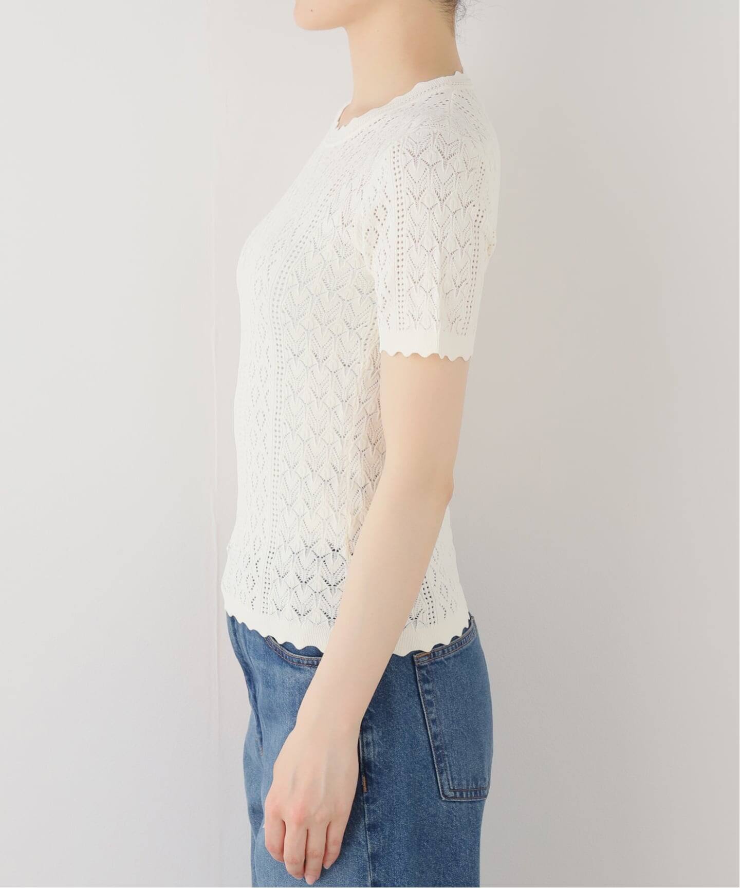 Sea newyork シーニューヨーク ニット SEA NEW YORK シー ニューヨーク KNIT L/SLV TOP SS26-069（ニット