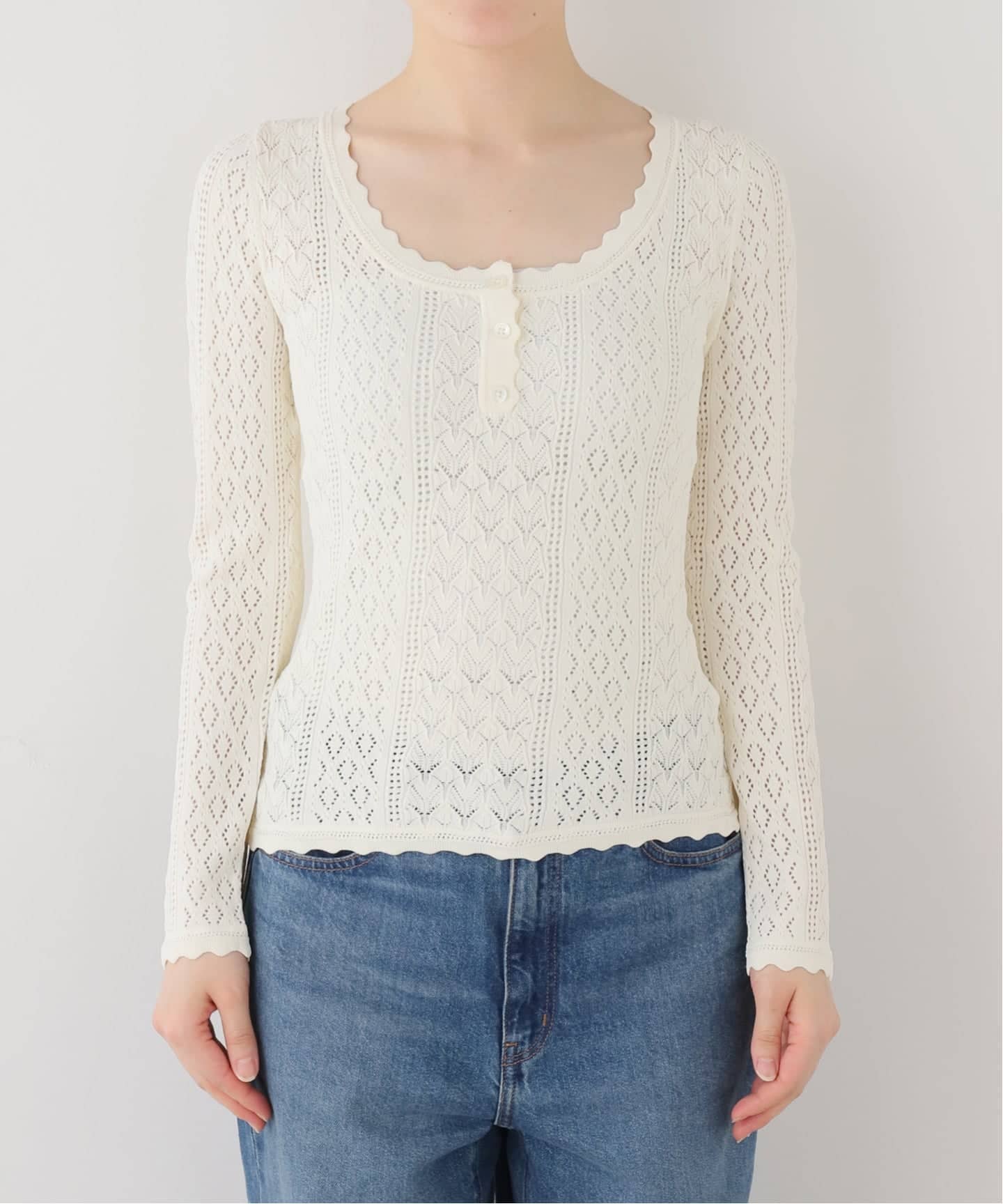 SEA NEW YORK シー ニューヨーク KNIT L/SLV TOP SS26-069（ニット