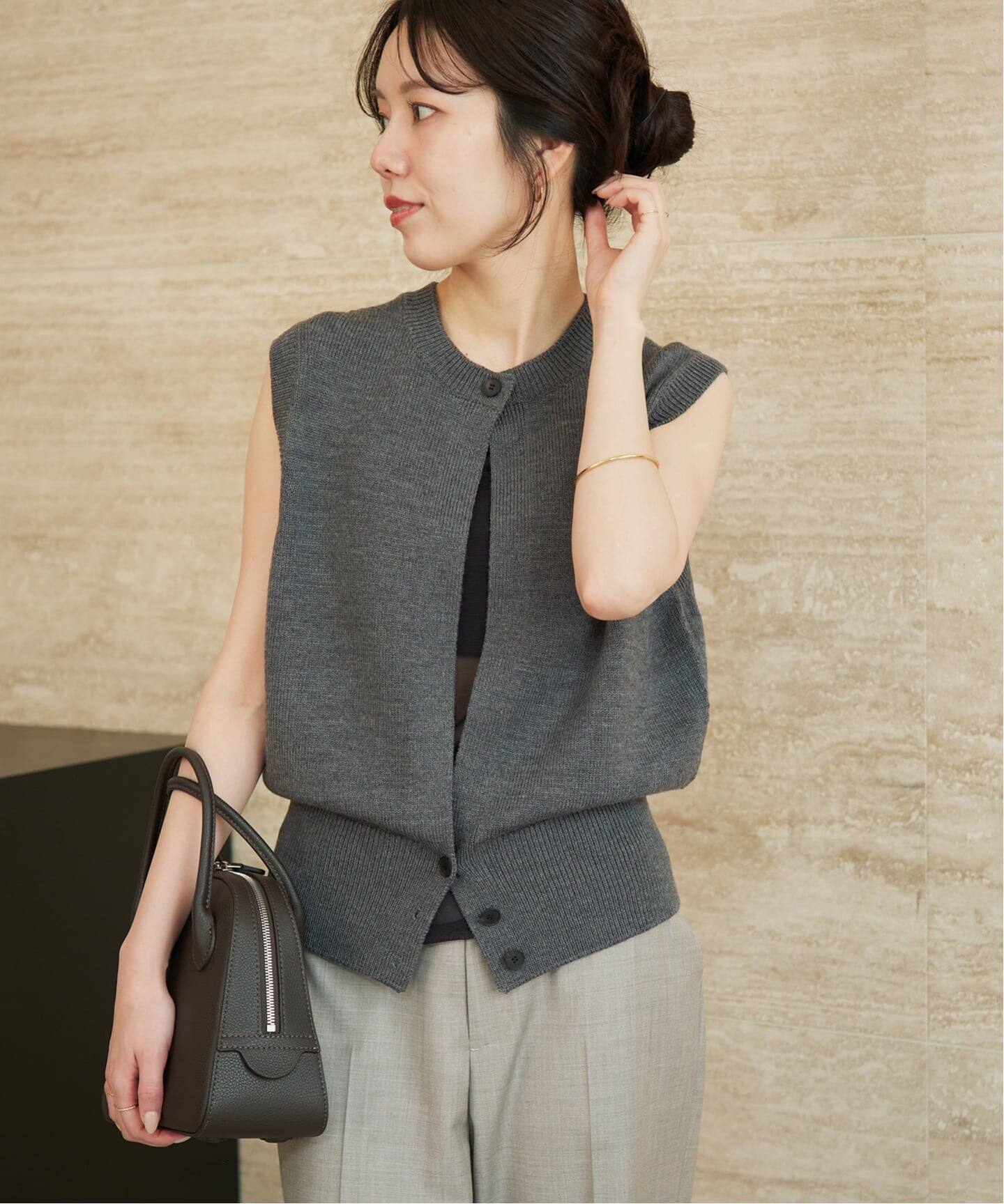 予約》2Way Knit ベスト（ベスト）｜Plage（プラージュ）の通販