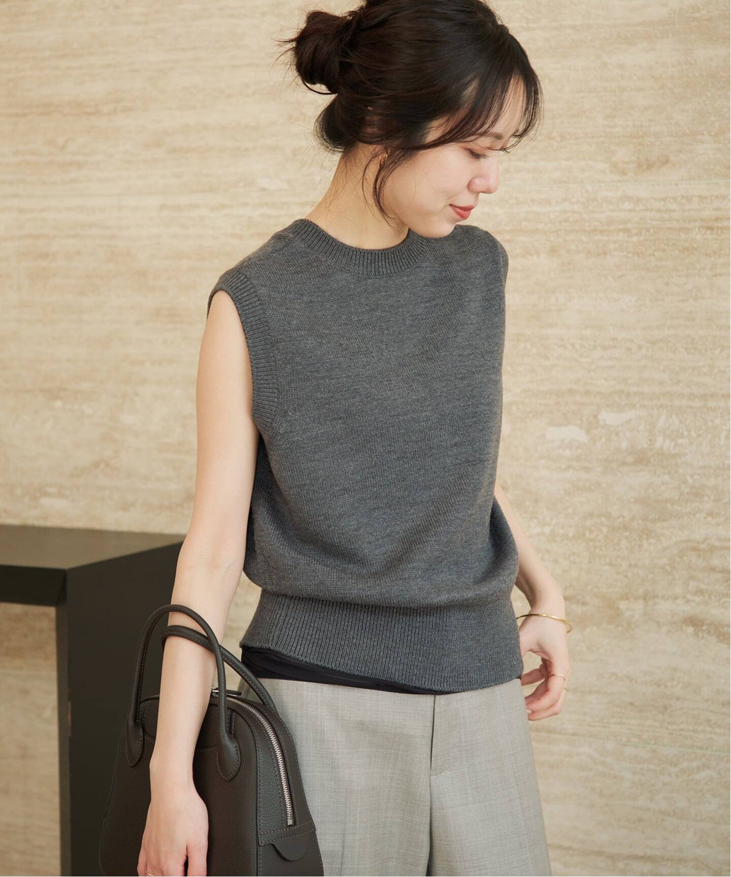 2Way Knit ベスト（ベスト）｜Plage（プラージュ）の通販｜BAYCREW'S STORE