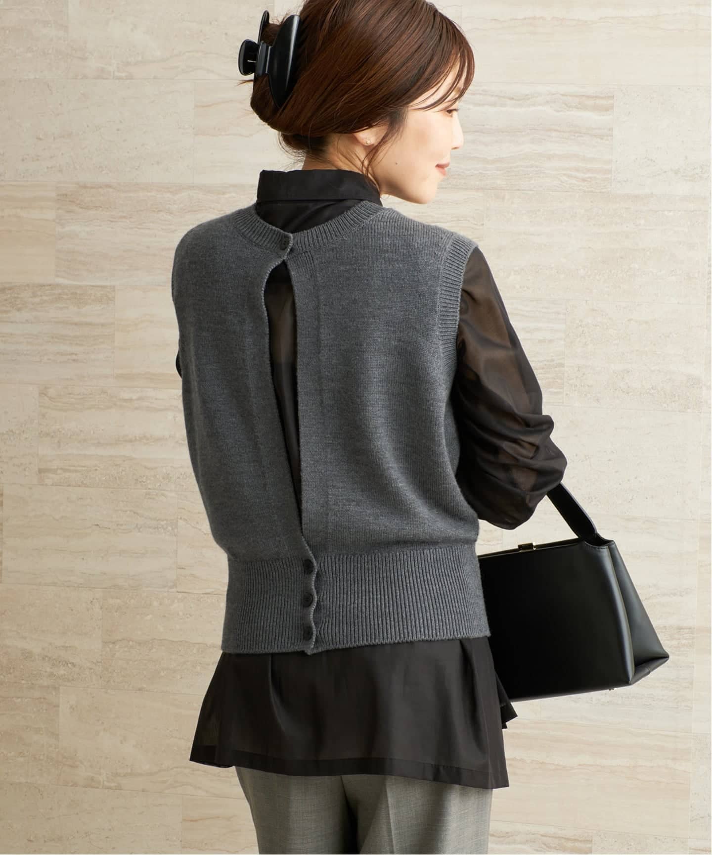 予約》2Way Knit ベスト（ベスト）｜Plage（プラージュ）の通販