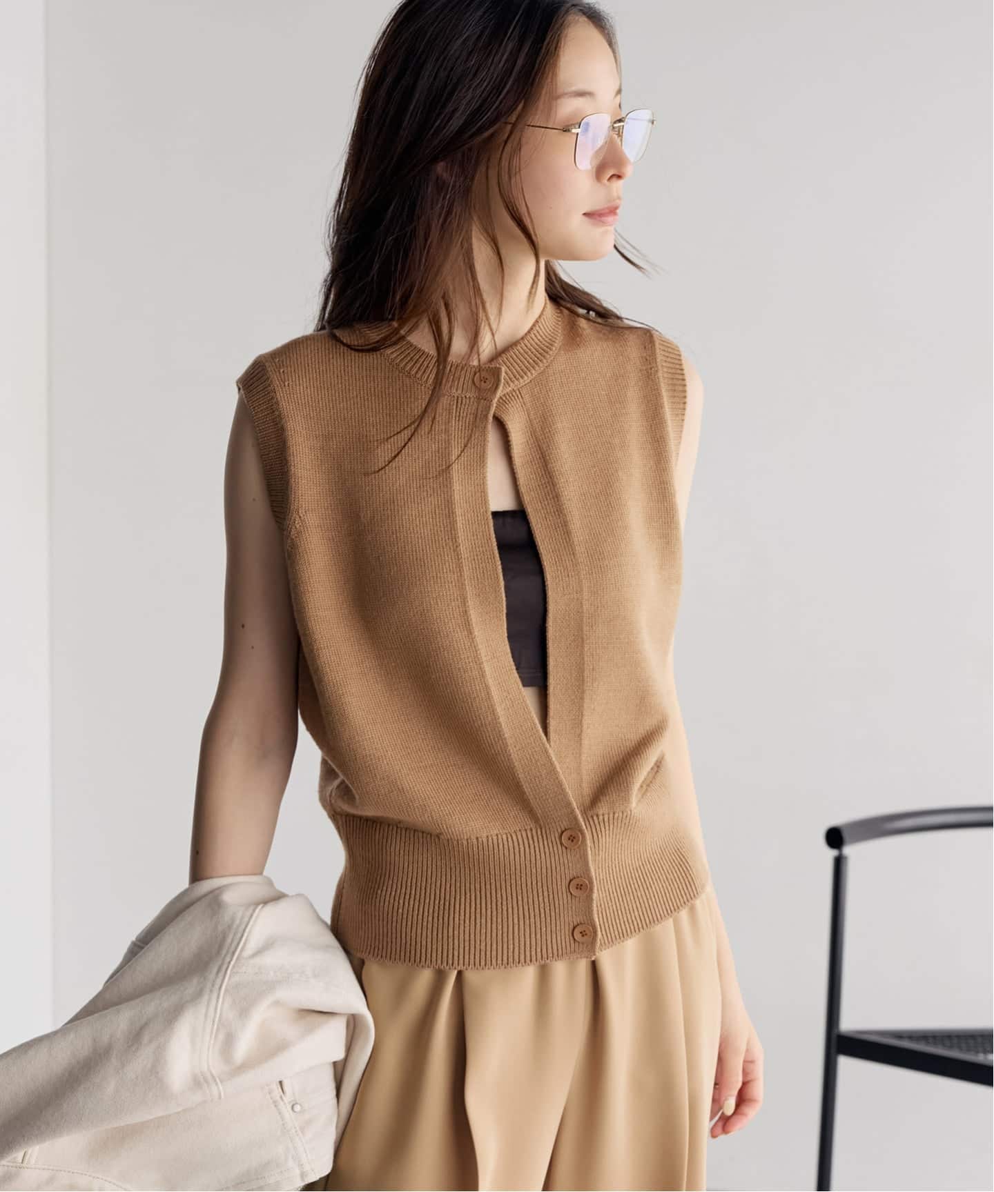 予約》2Way Knit ベスト（ベスト）｜Plage（プラージュ）の通販