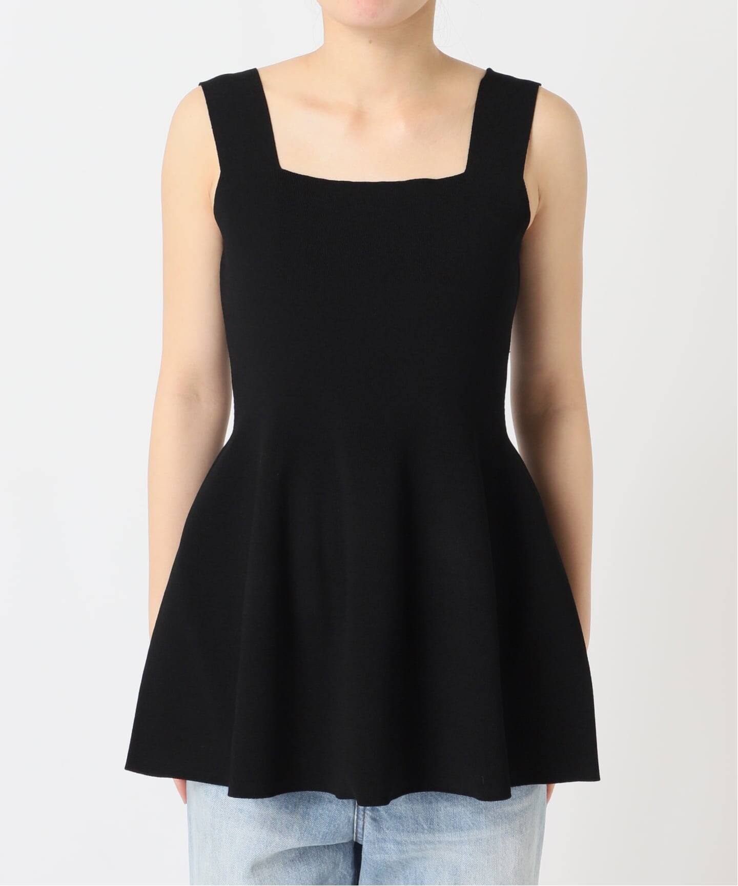 Plage Peplum Camisole ニット ブラック Peplum Camisole ニット（その他トップス）｜Plage（プラージュ）の